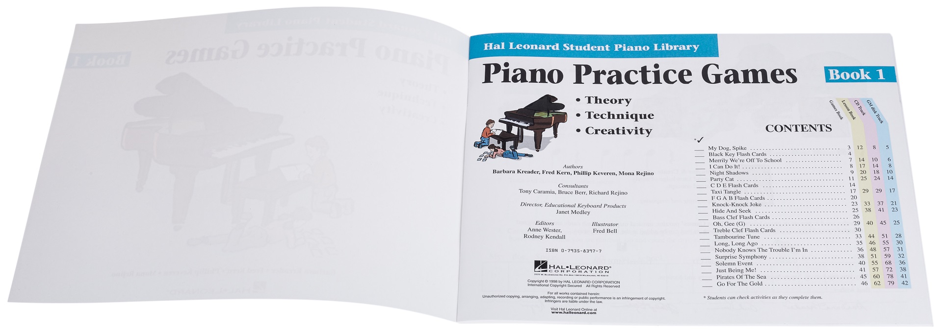 MS Hal Leonard Student Piano Library: Piano Practice Games Book 1 (obrázek 3)