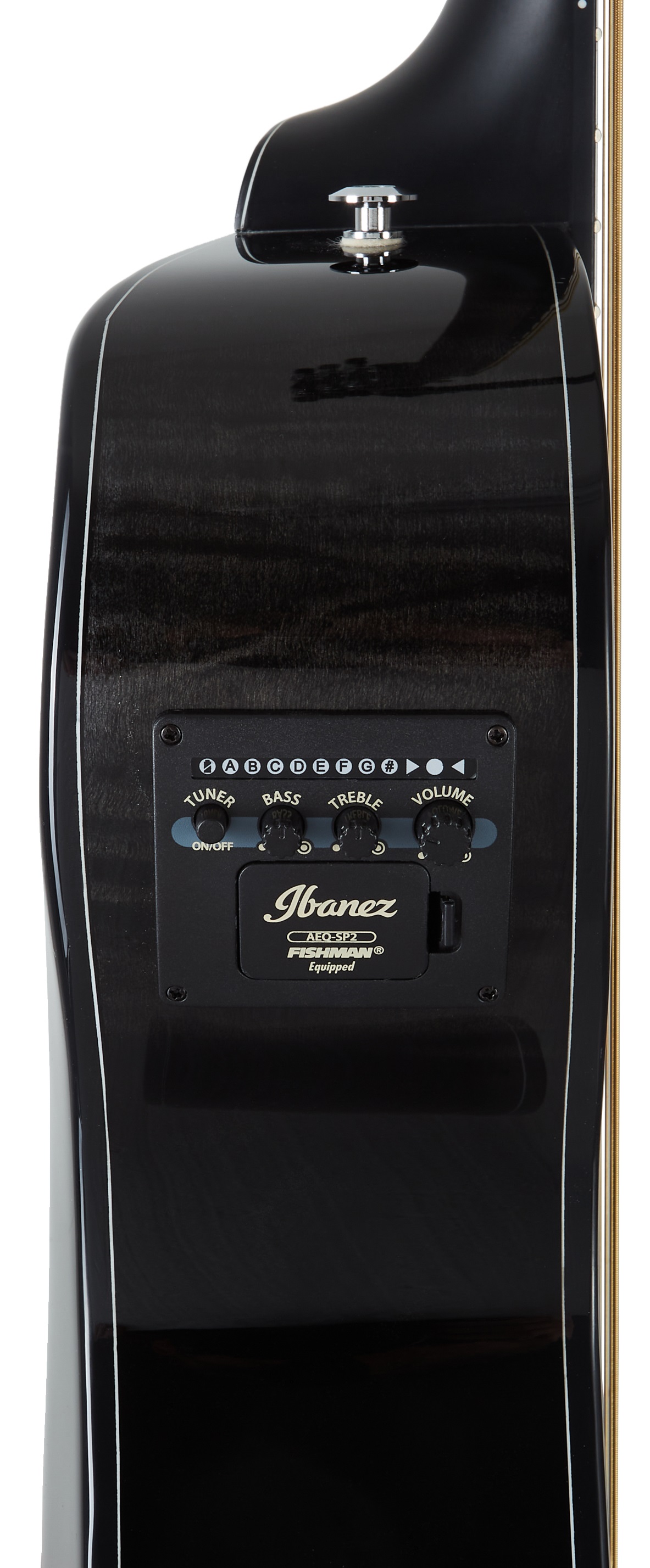 Ibanez AEWC400 Transparent Black Sunburst (obrázek 4)