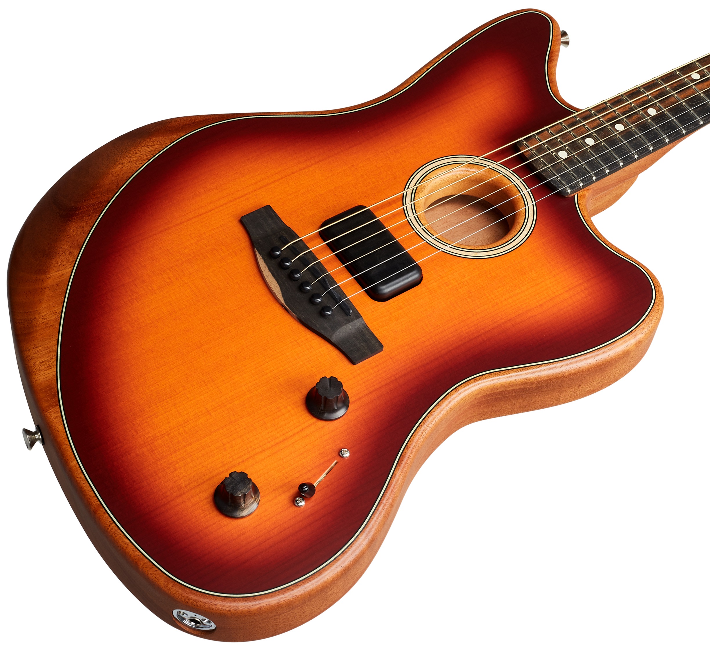 Fender American Acoustasonic Jazzmaster EB TBST (obrázek 3)
