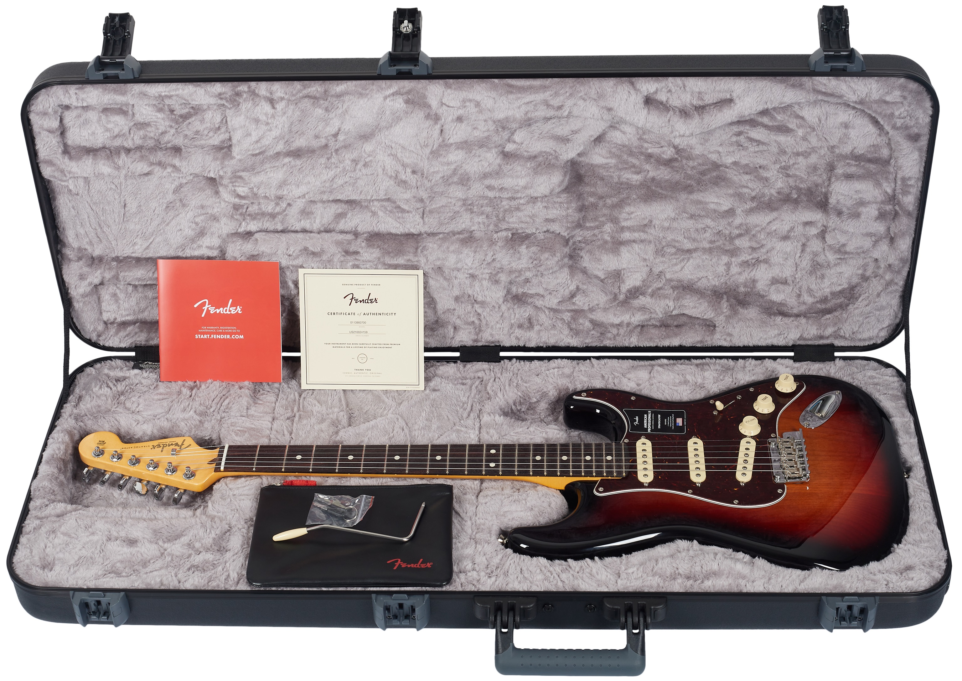 Fender American Professional II Stratocaster RW 3TSB (obrázek 7)