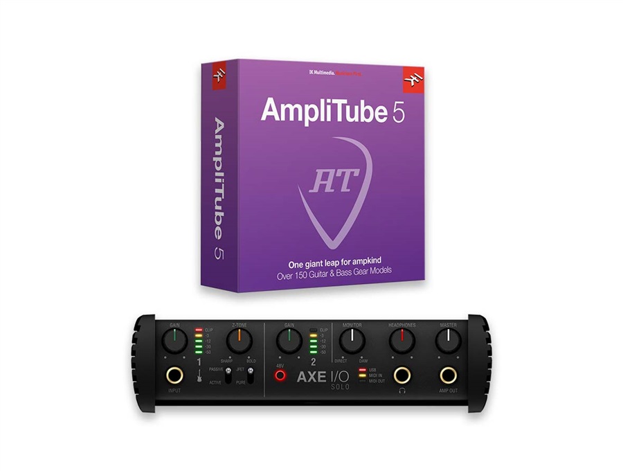 Levně IK Multimedia AXE I/O Solo + AmpliTube 5 Bundle