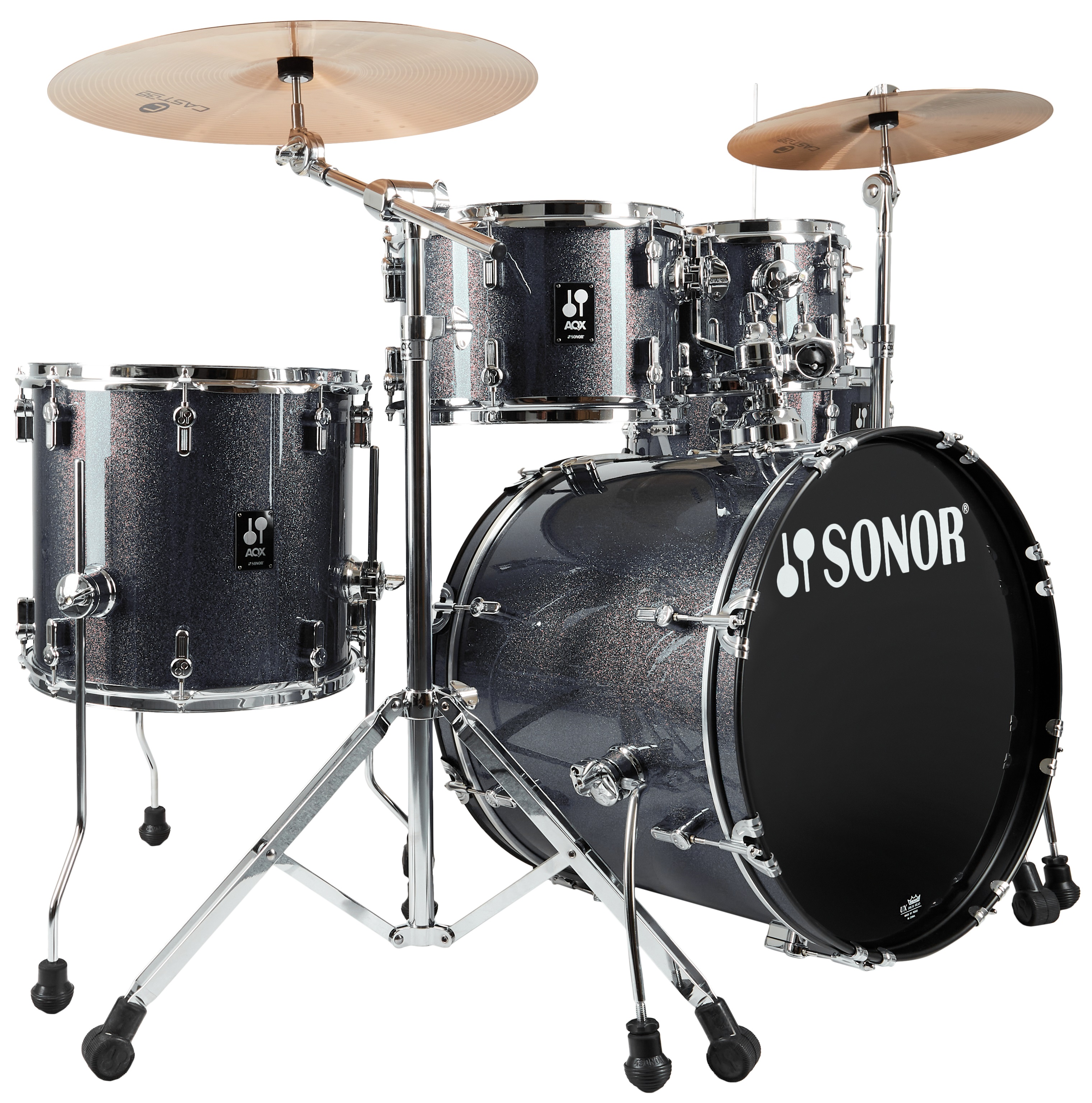 Sonor AQX Studio Set Black Midnight Sparkle (obrázek 3)
