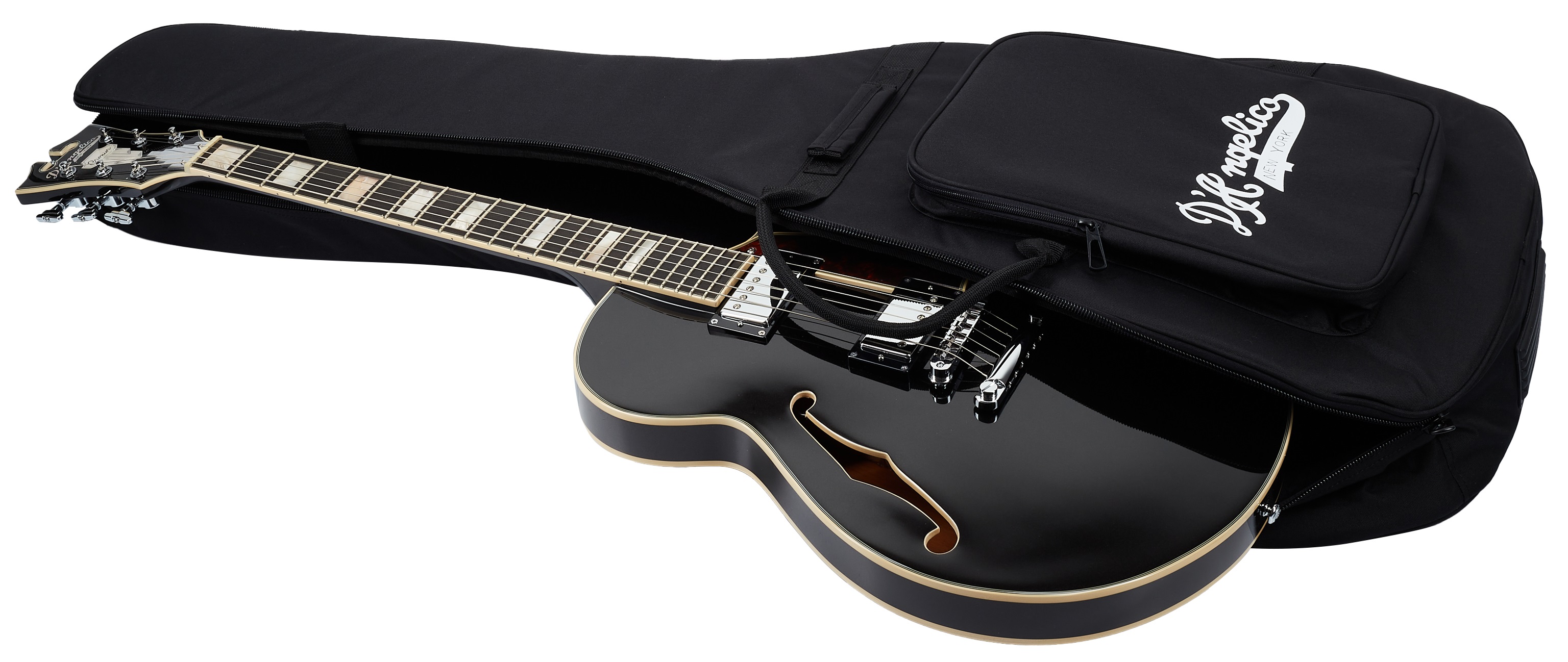 D'Angelico Single Cutaway Black Flake (obrázek 6)