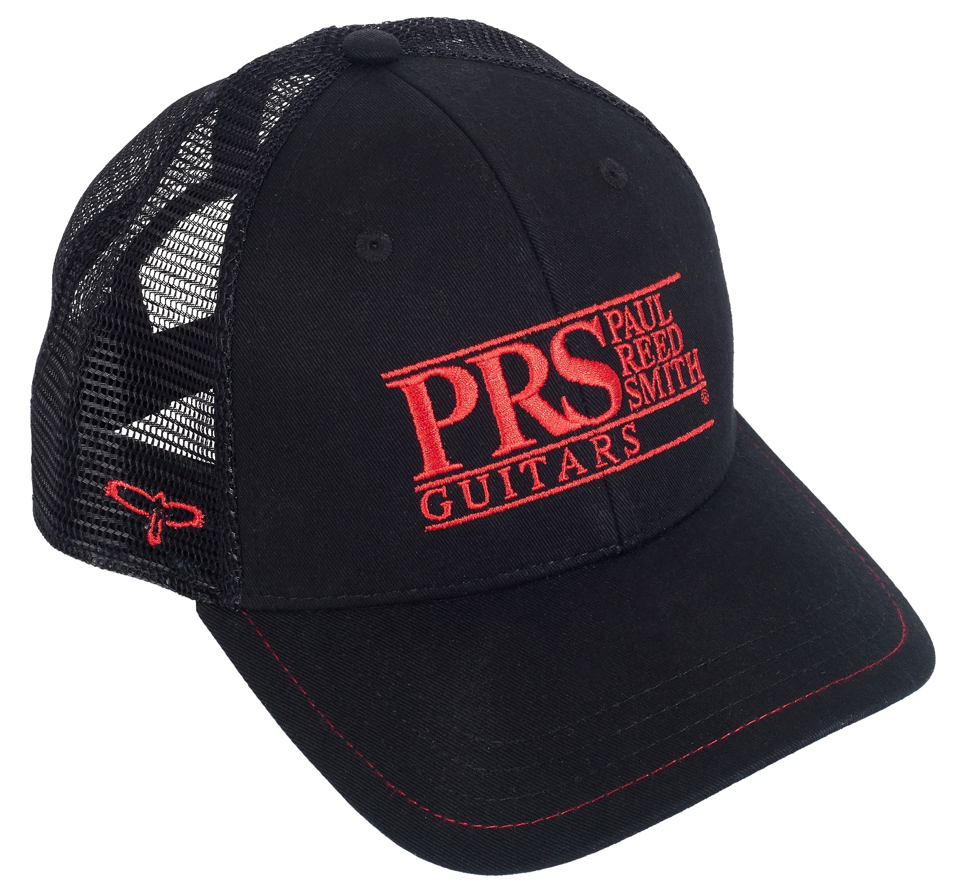 Levně PRS Block Logo Red & Black Trucker Hat