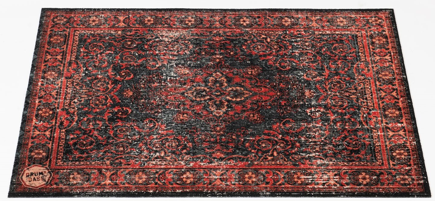 Levně DRUMnBASE Vintage Persian Stage Mat 130 Red/Black