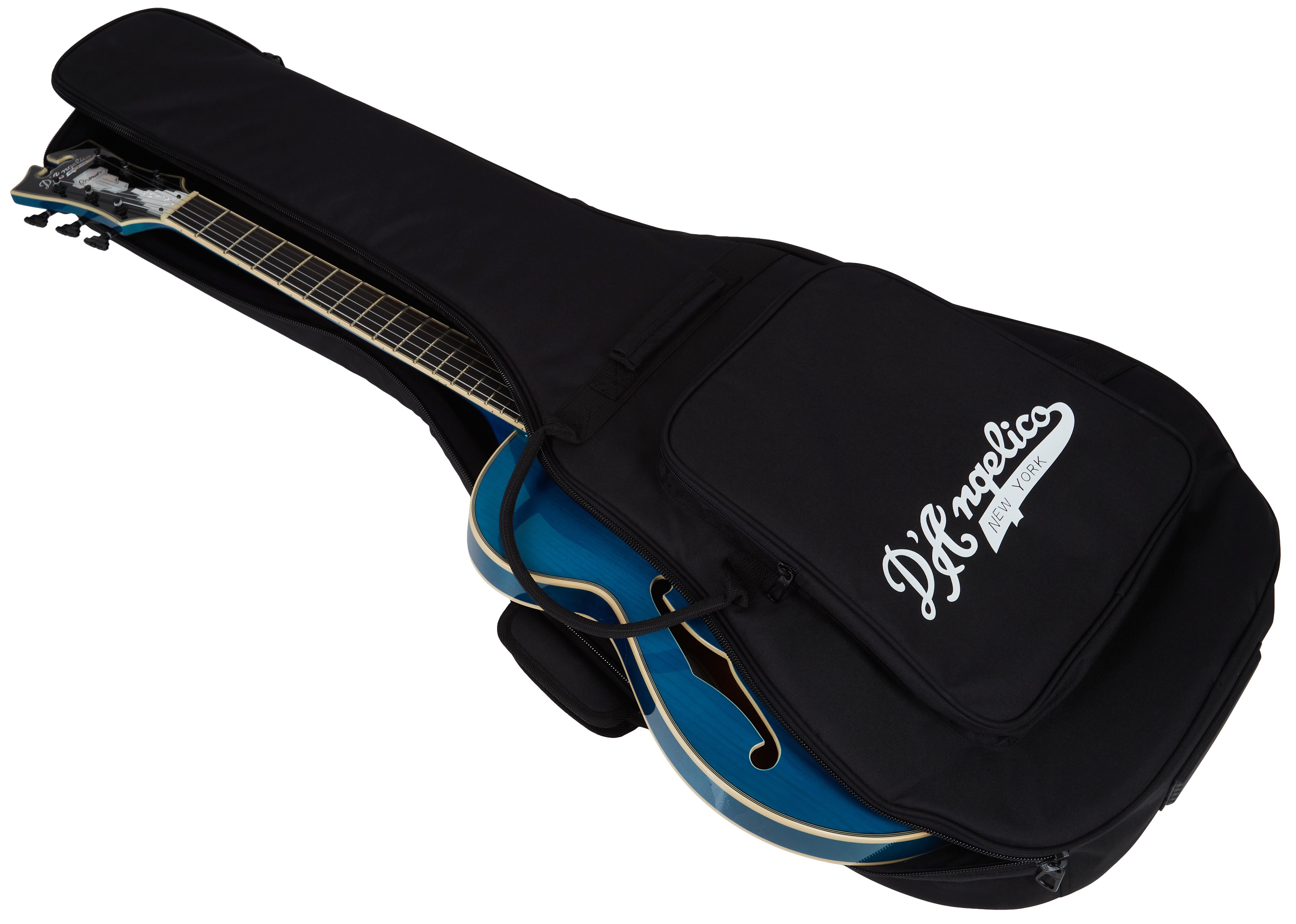 D'Angelico Premier SS Fabrizio Sotti Signature Fabrizio Blue (použité) (obrázek 6)