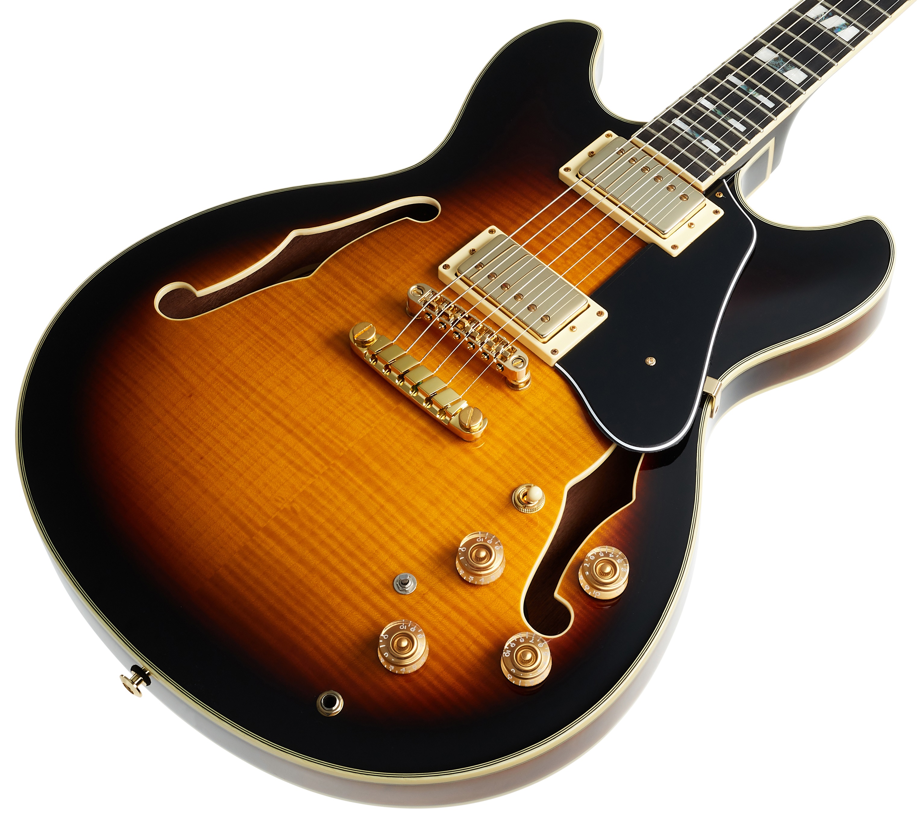 Ibanez JSM10 Vintage Yellow Sunburst (obrázek 3)