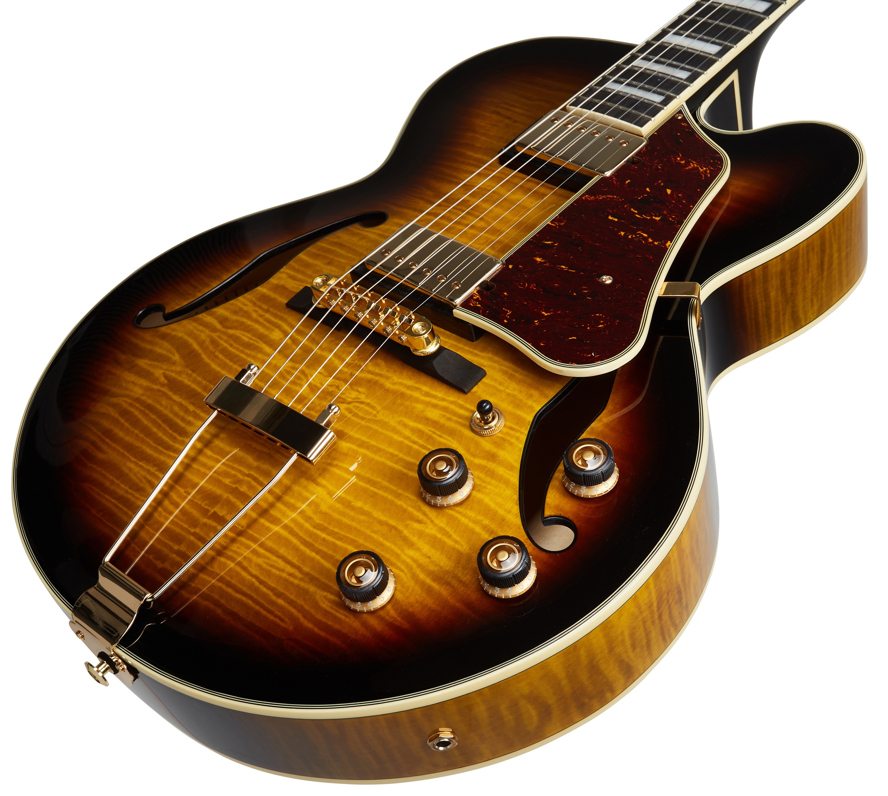 Ibanez AF95FM Antique Yellow Burst (obrázek 3)
