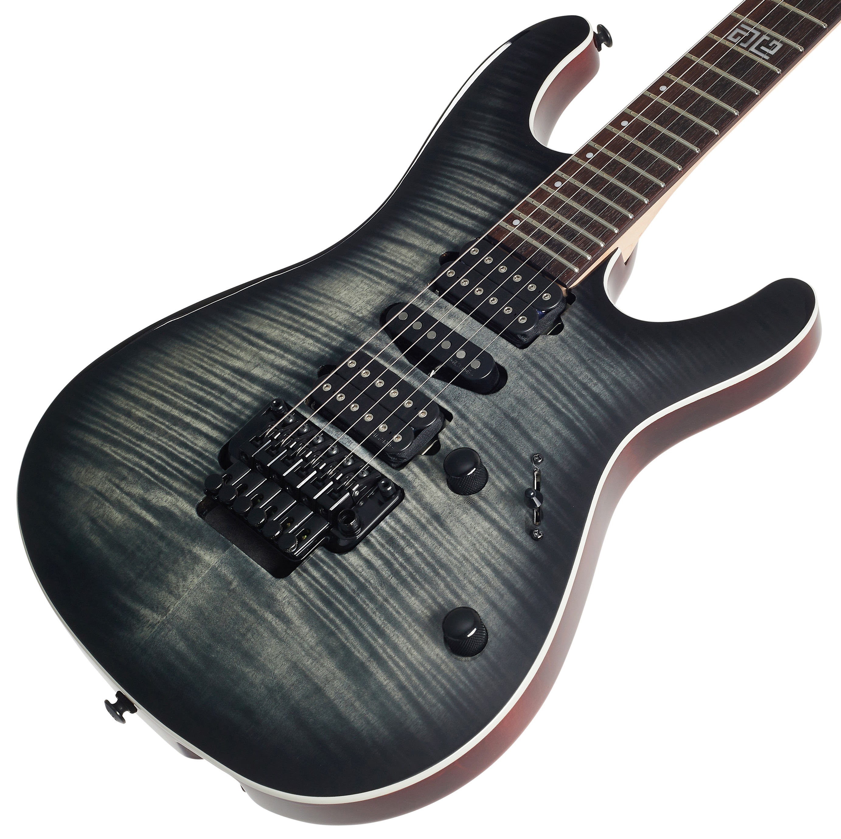 Ibanez KIKO10BP Transparent Grey Burst (obrázek 3)