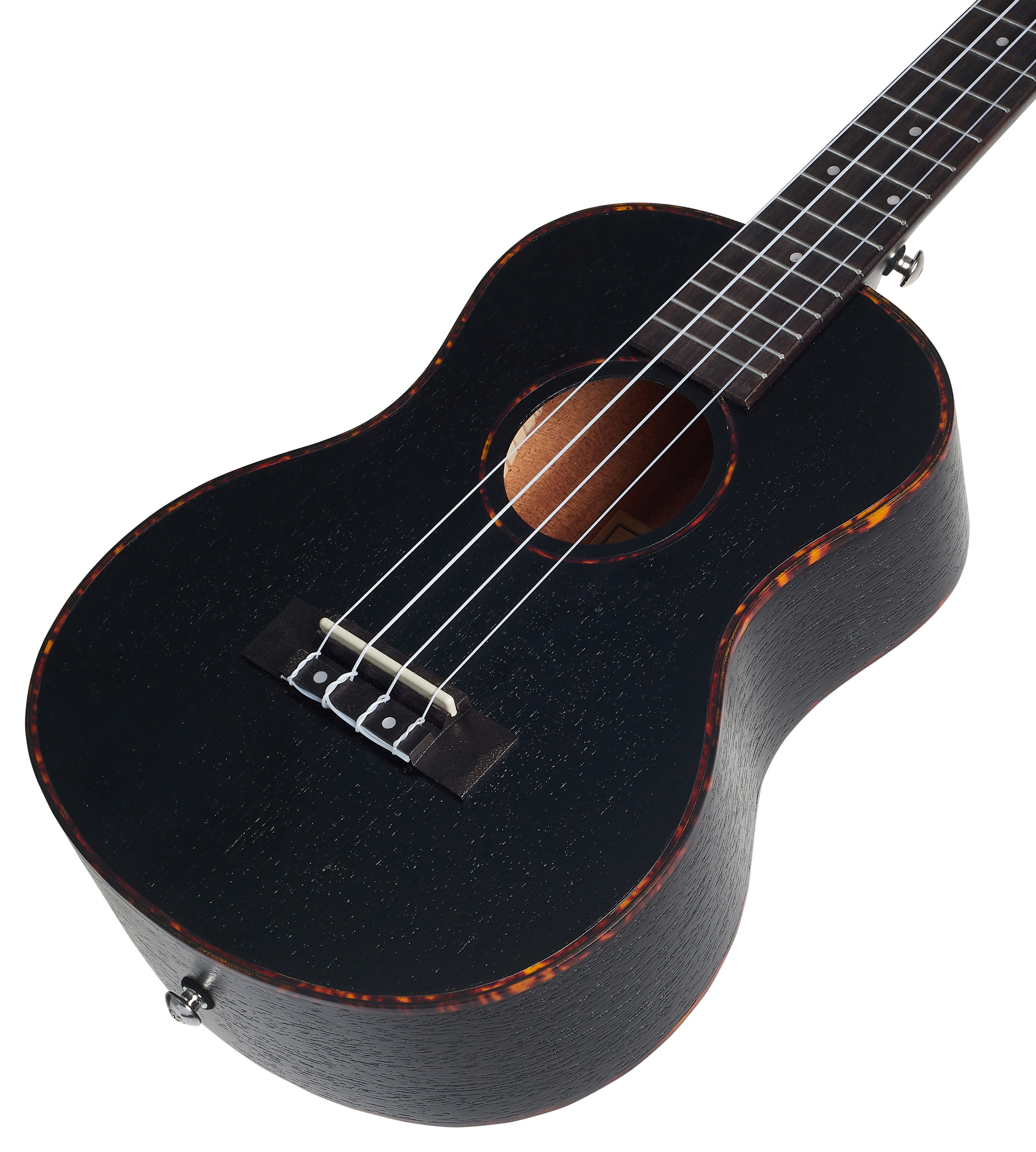 Cascha HH 2305 Premium Mahogany Ukulele Set Black (obrázek 3)