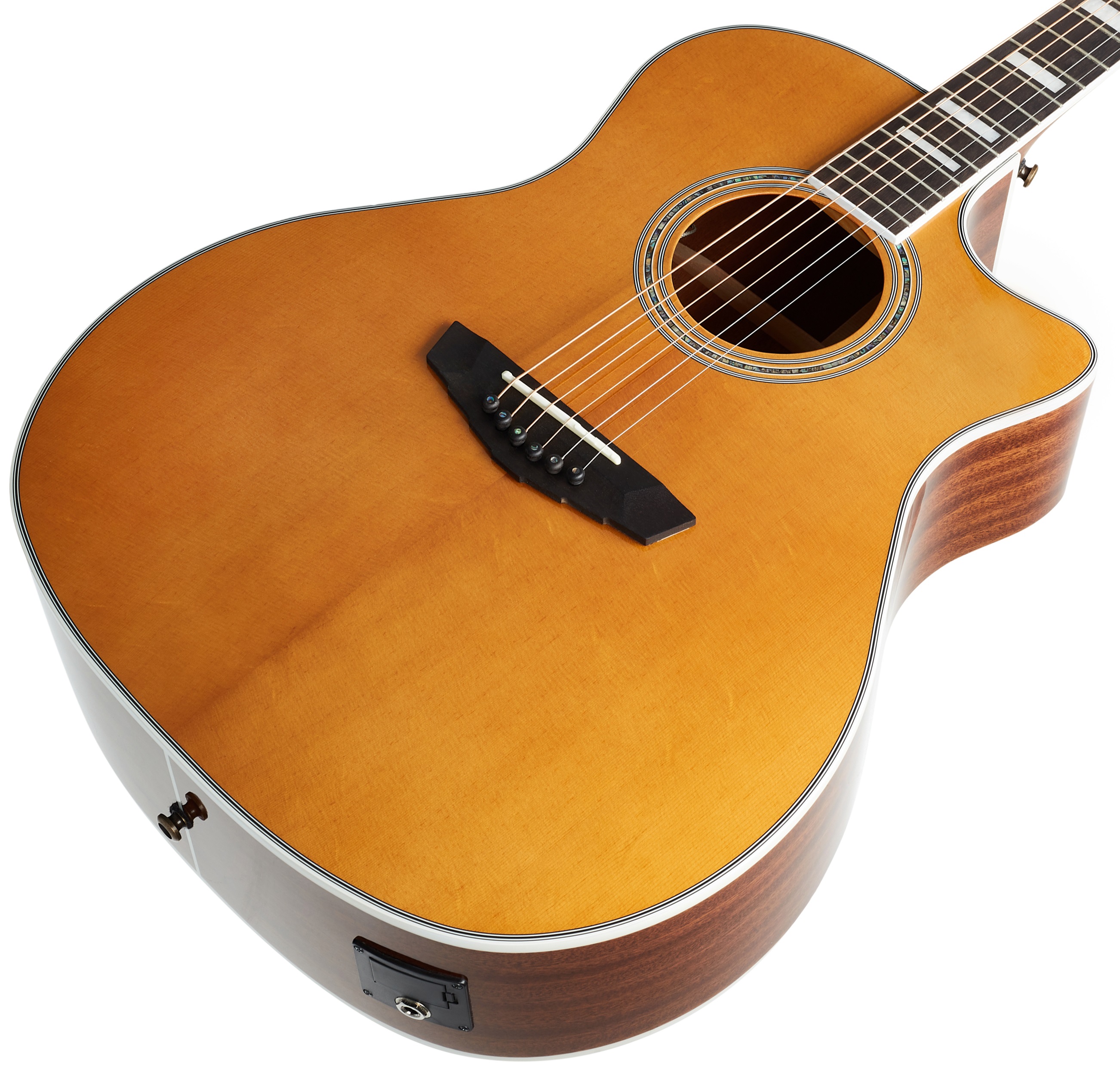 D'Angelico Premier Gramercy Vintage Natural (obrázek 3)