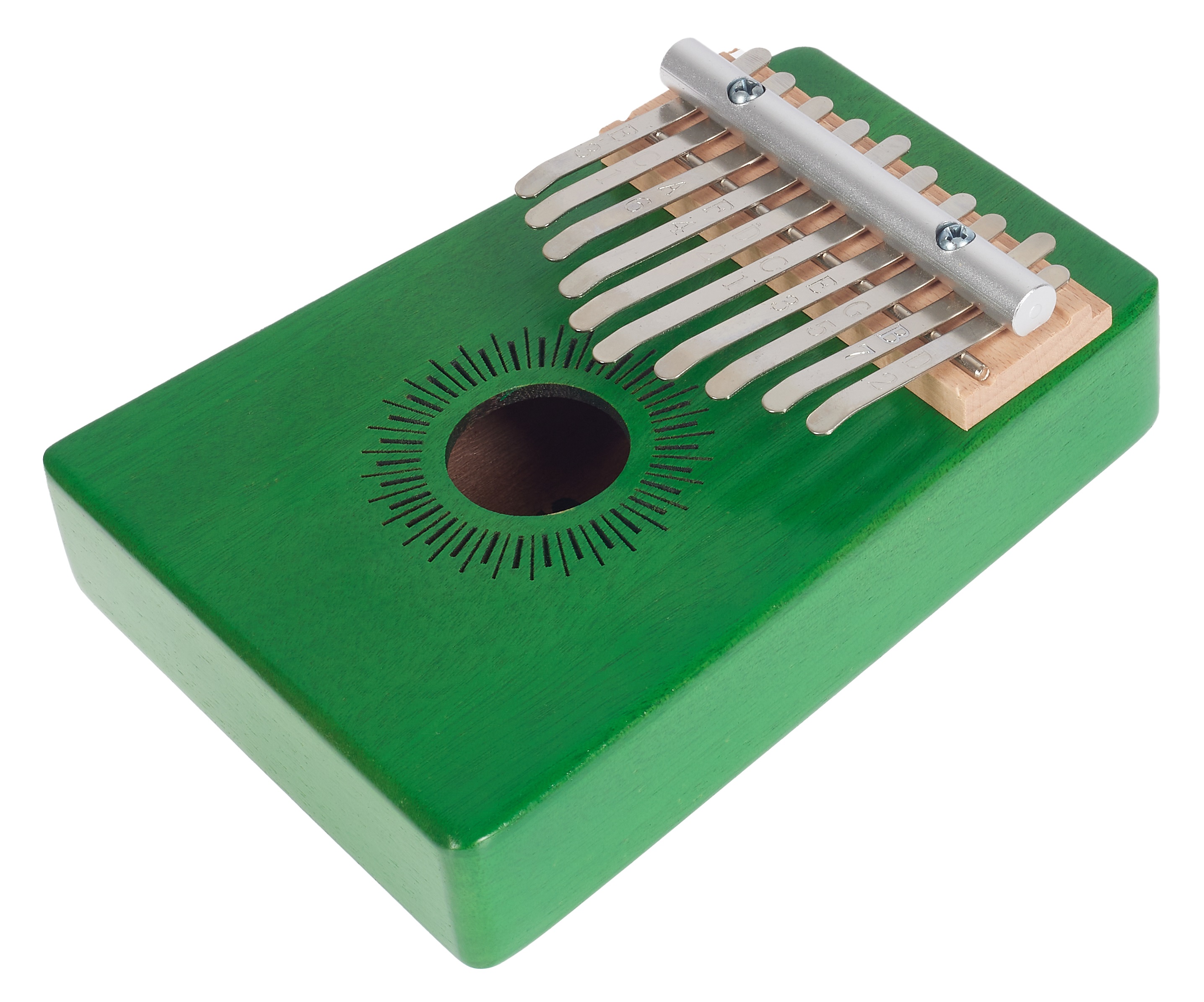 Sela Kalimba Mahogany 10 Green (obrázek 3)