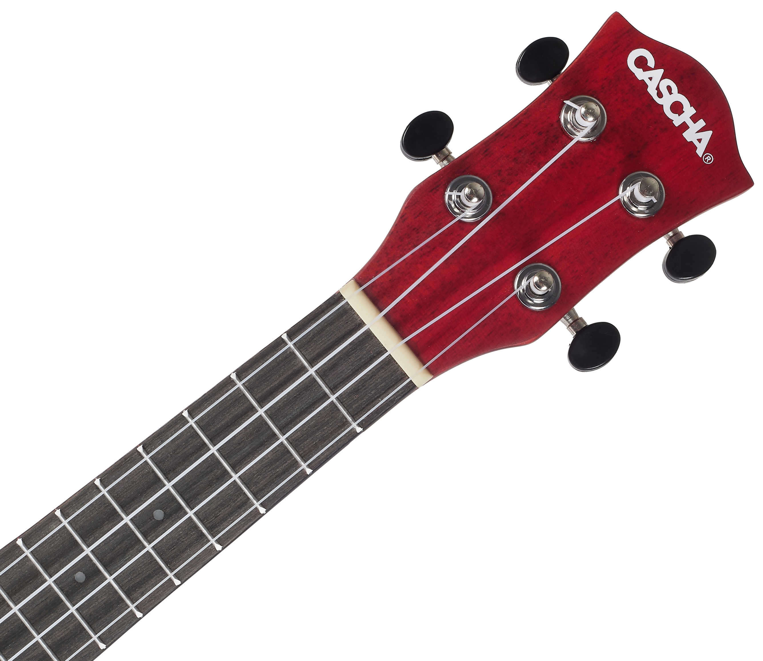 Cascha HH 3970 Soprano Ukulele Bundle Red (obrázek 4)