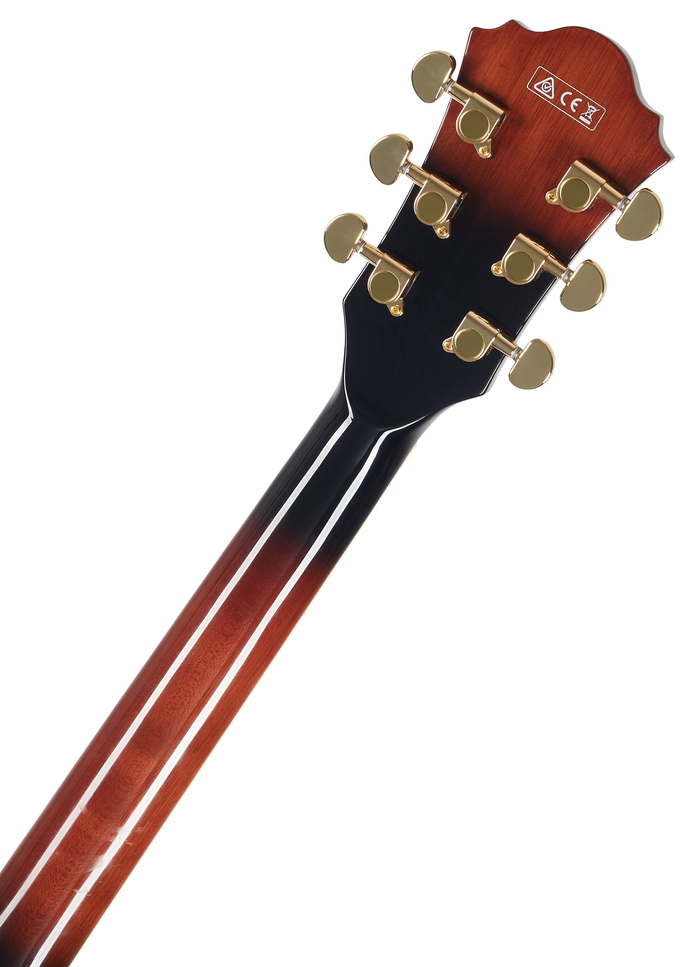 Ibanez AG95QA Dark Brown Sunburst (obrázek 5)