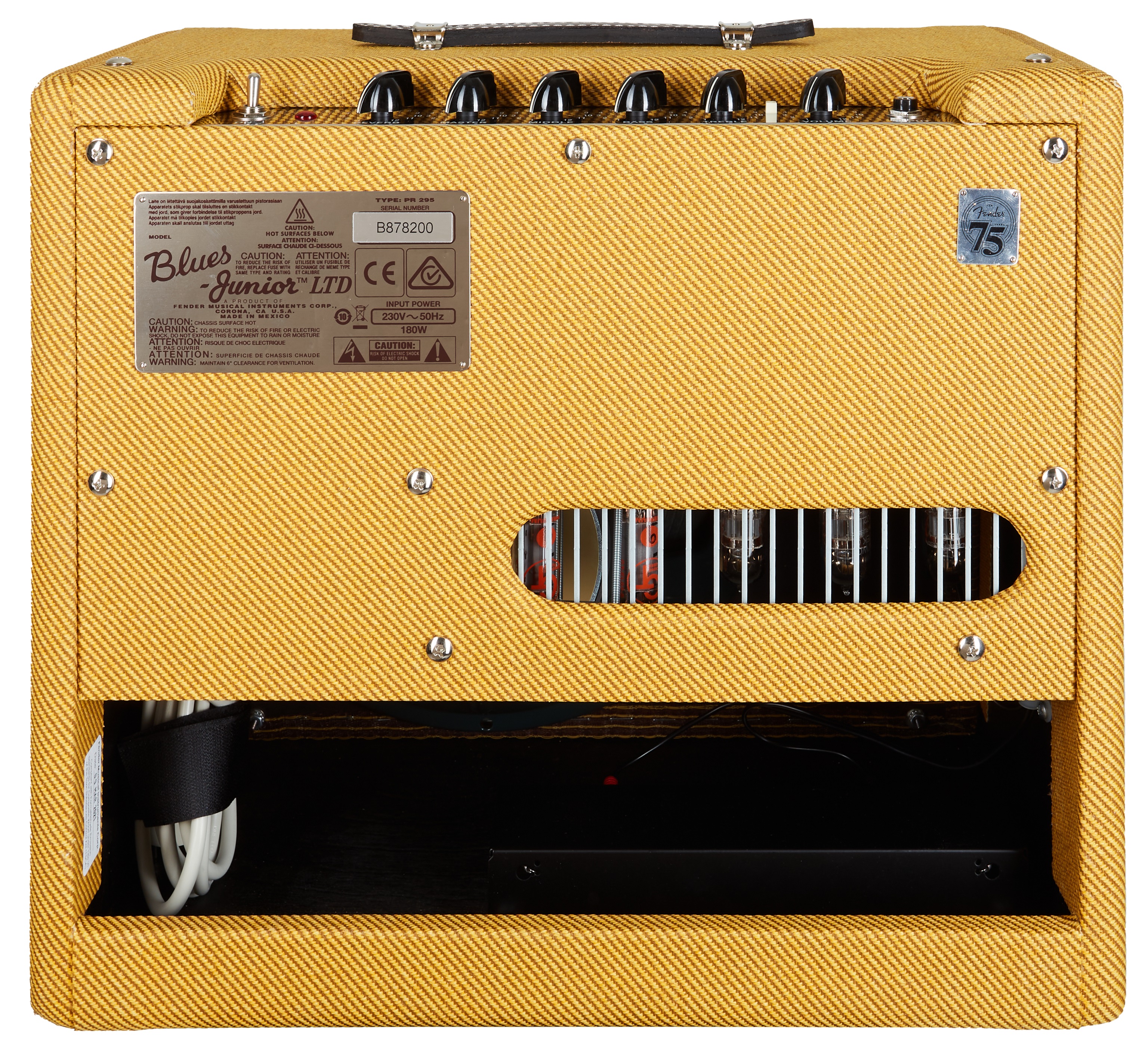 Fender Blues Junior Lacquered Tweed (rozbalené) (obrázek 5)