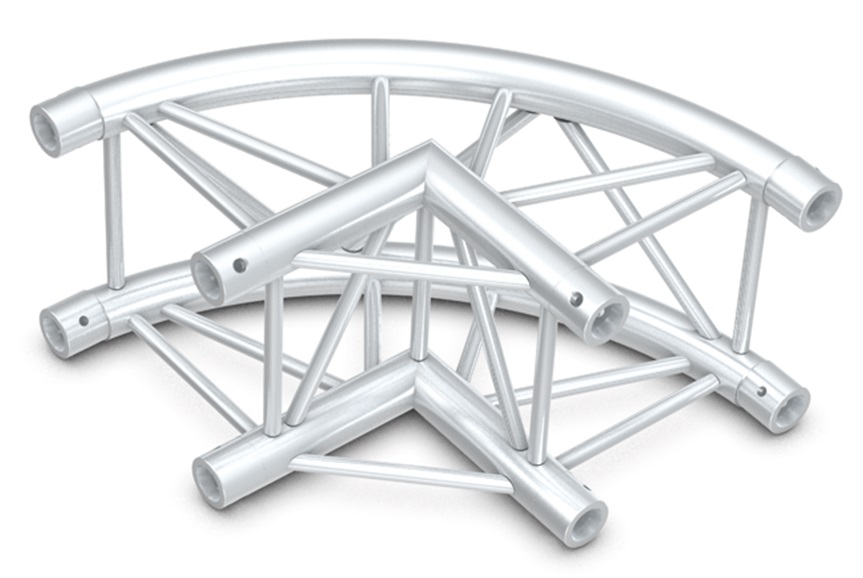 Levně Milos M290B quatro 2way 90° curved truss corner