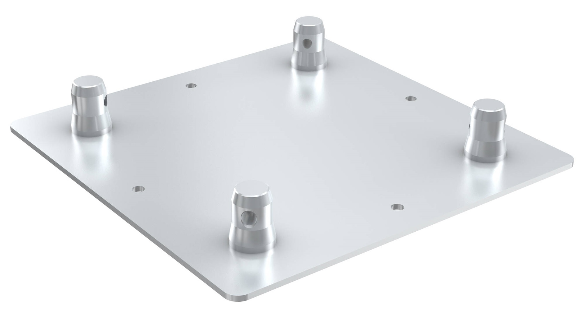 Levně Milos M290B quatro wall plate with half connectors