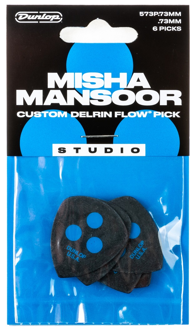 Dunlop Misha Mansoor Custom Delrin Flow Picks Studio .73 mm (obrázek 4)