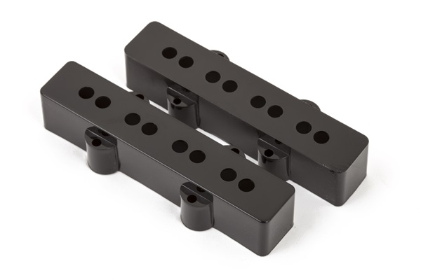 Levně Fender Pickup Covers, Pure Vintage Jazz Bass Black (2)