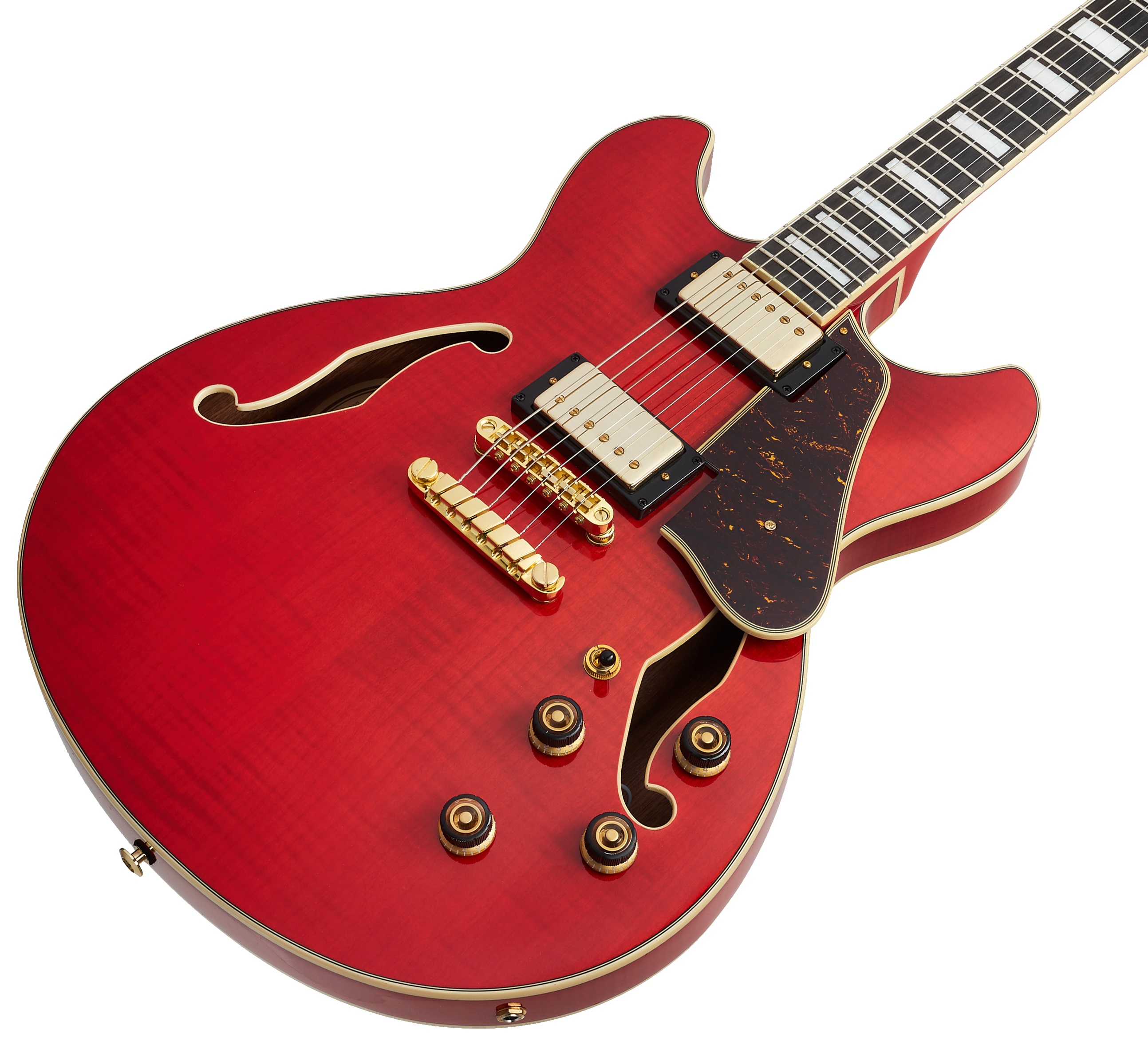 Ibanez AS93FM Transparent Cherry Red (obrázek 3)