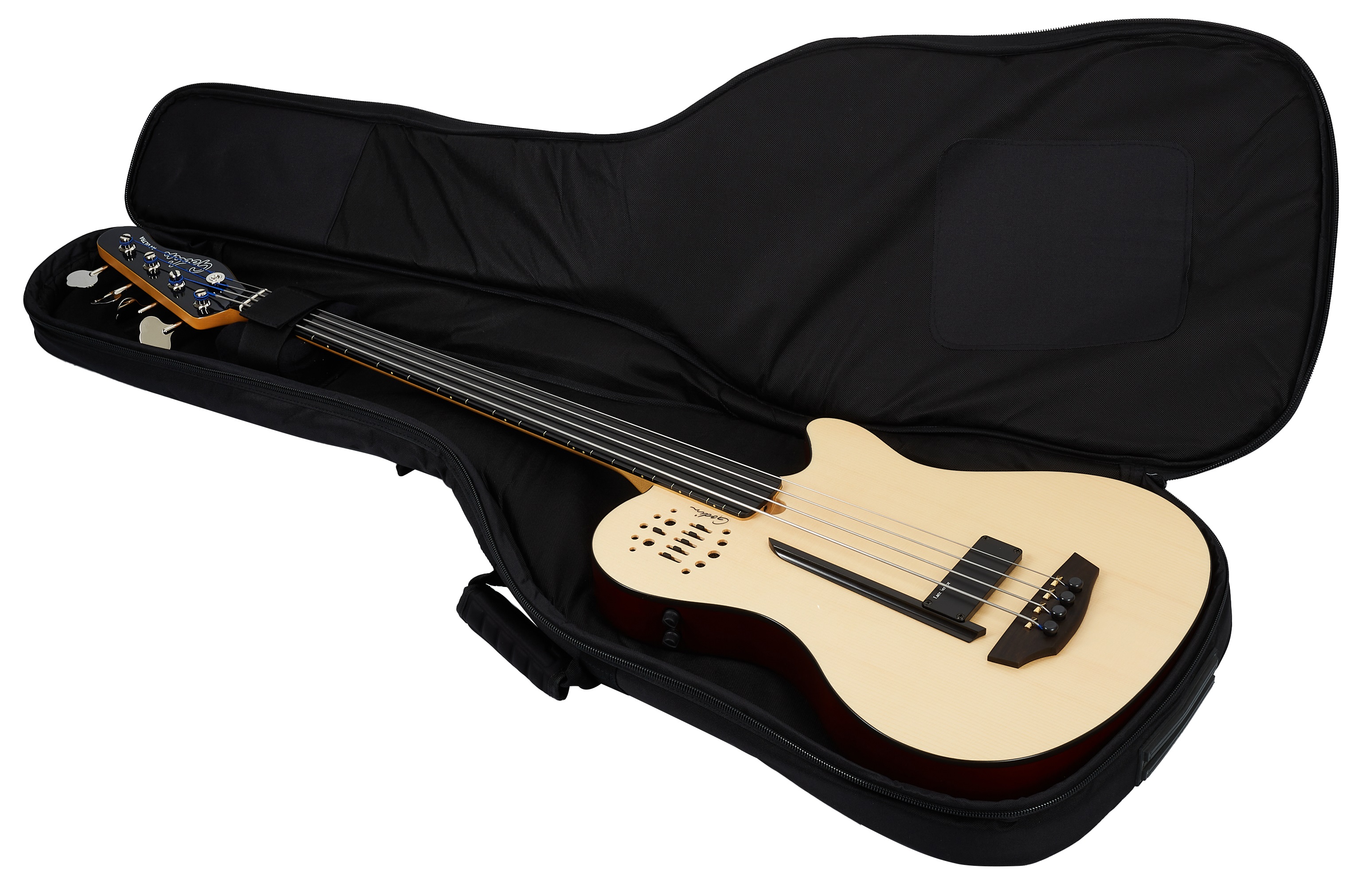 Godin A4 Ultra Natural Fretless A/E with Bag (obrázek 8)