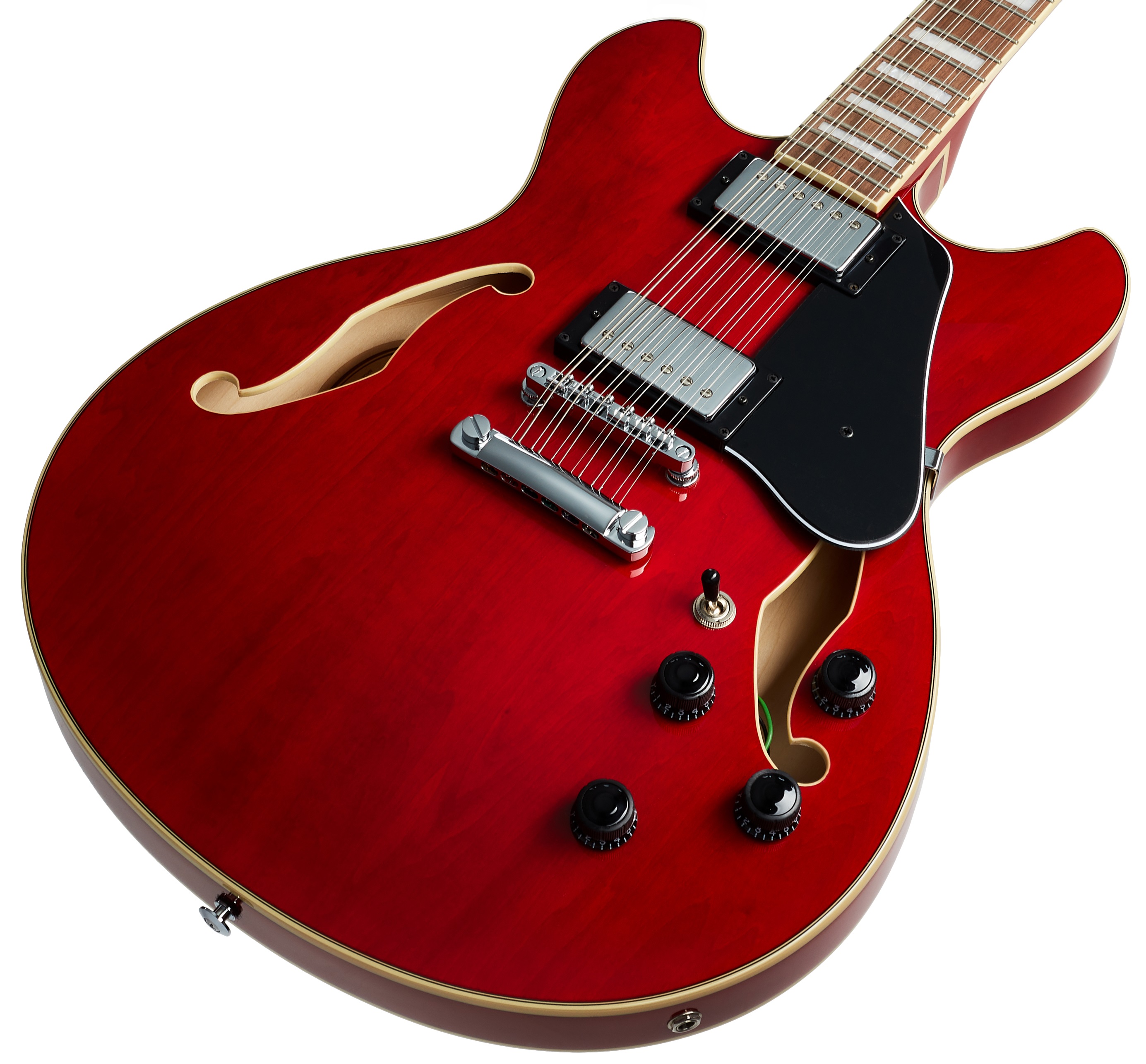 Ibanez AS7312 Transparent Cherry Red (obrázek 3)