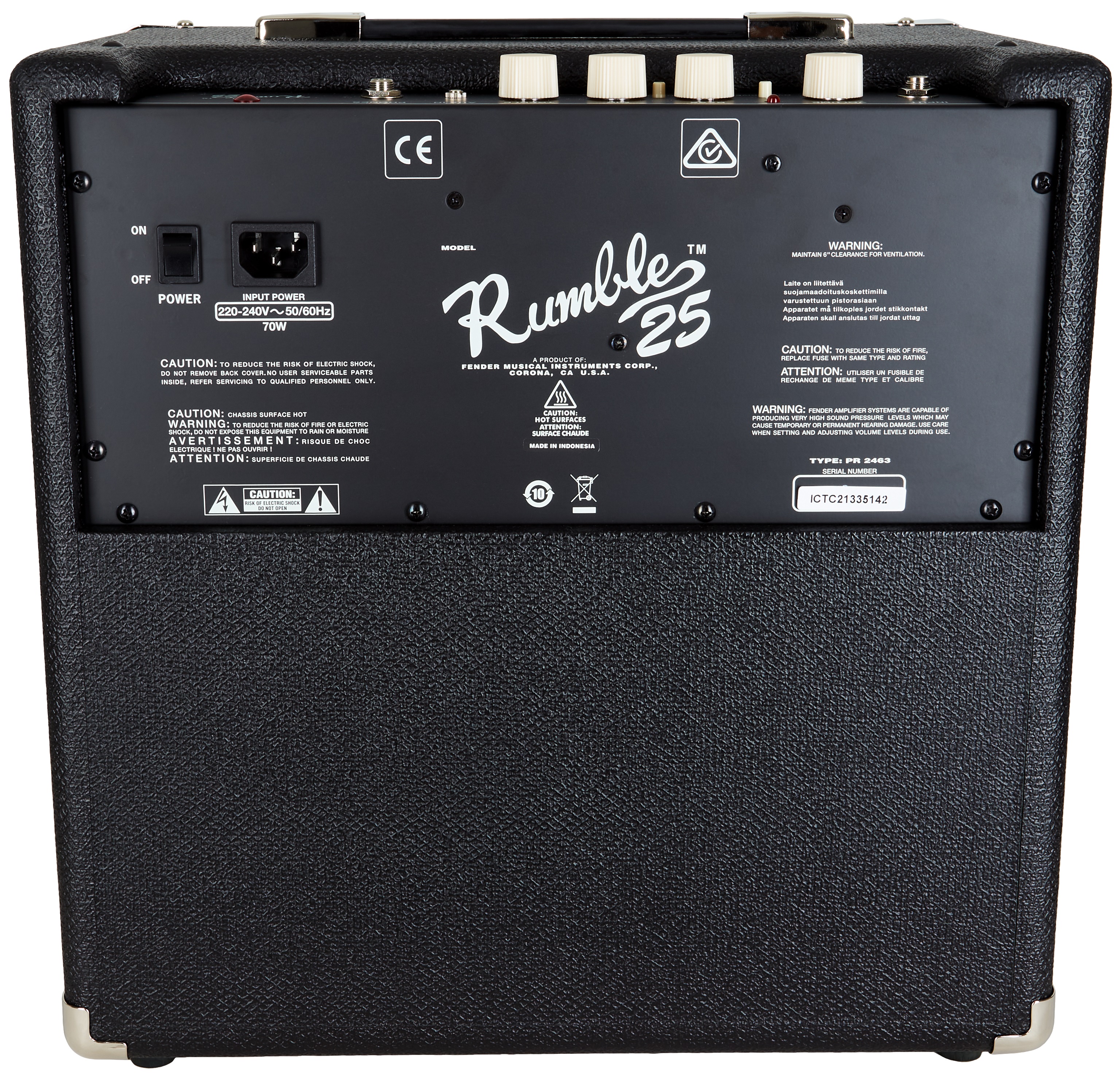 Fender Rumble 25 V3 (obrázek 6)