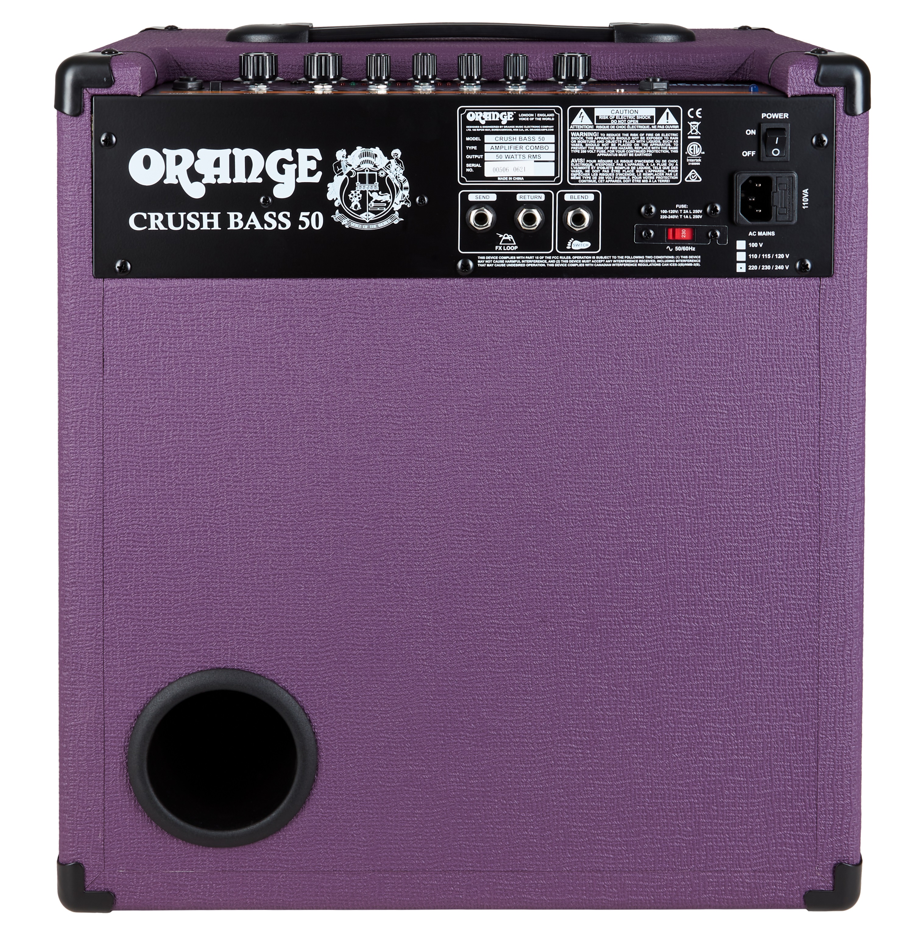 Orange Crush Bass 50 Glenn Hughes Limited Edition (obrázek 6)