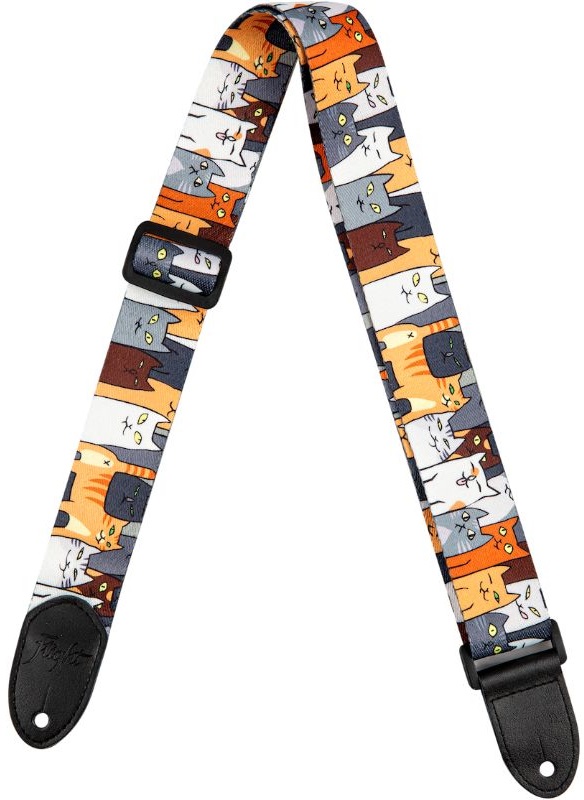 Levně Flight S35 Cats Ukulele Strap
