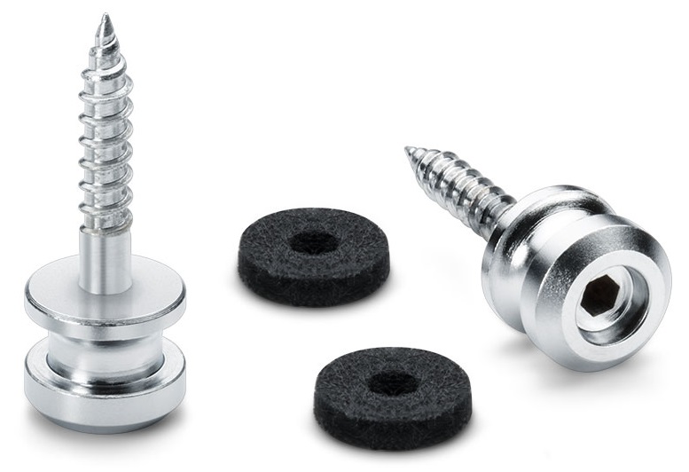 Levně Schaller Buttons for S-Lock M Satin Chrome