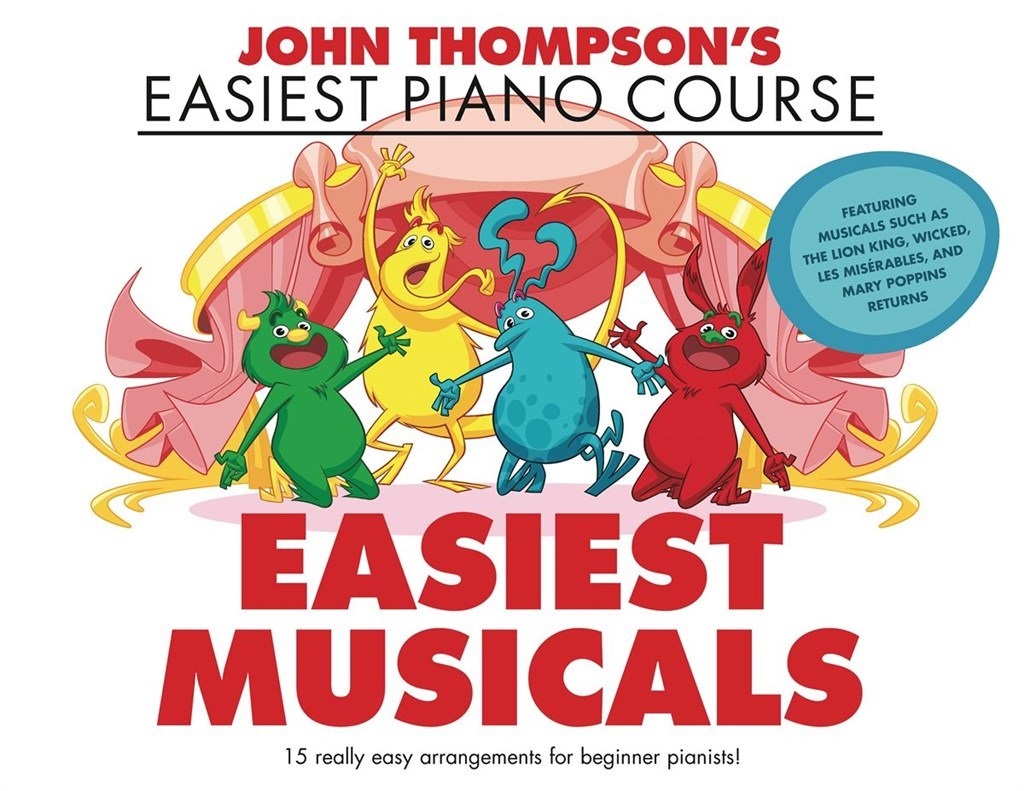 Levně MS Easiest Musicals - John Thompson´s