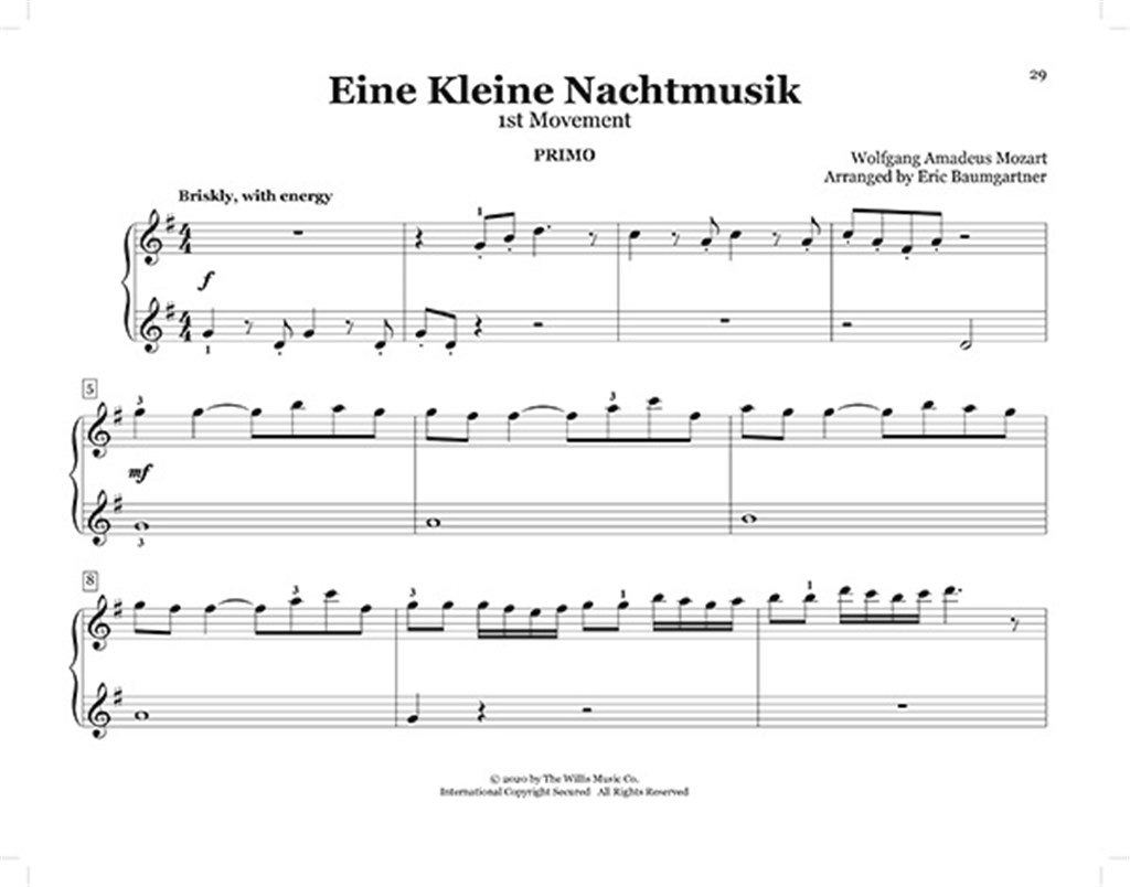 MS First Classical Duets - John Thompson´s (obrázek 4)