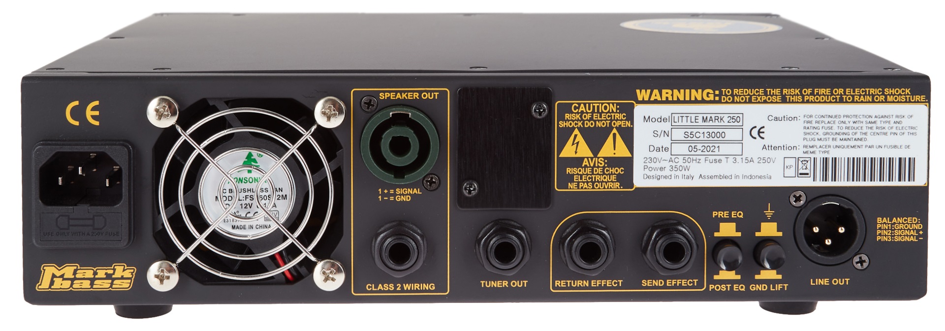 Markbass Little Mark 250 Black (obrázek 4)