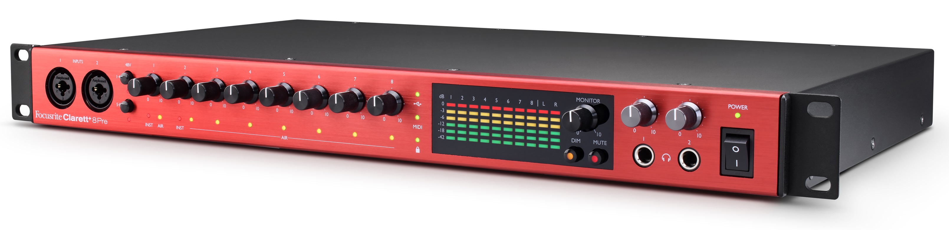 Focusrite Clarett+ 8Pre (obrázek 3)