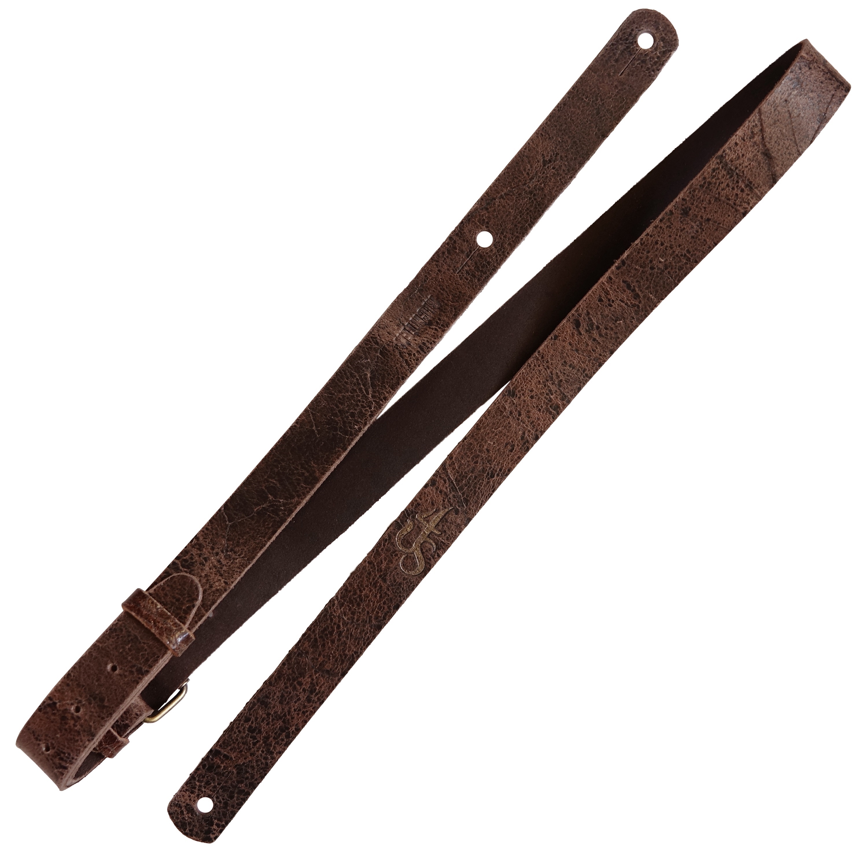 Levně Richter Richard Fortus Signature Guitar Strap Brown