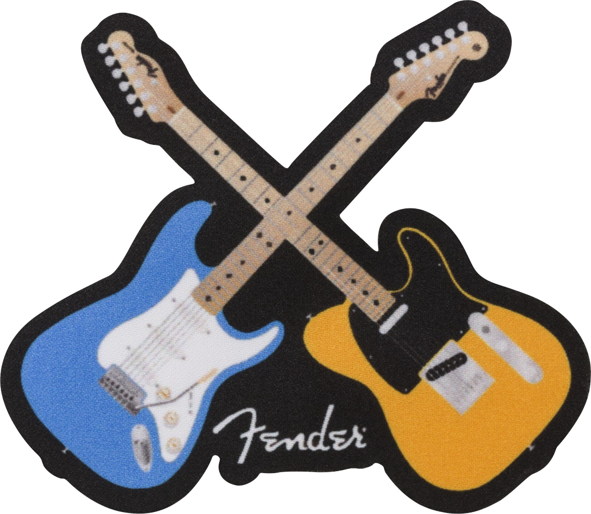 Levně Fender Crossed Guitars Patch