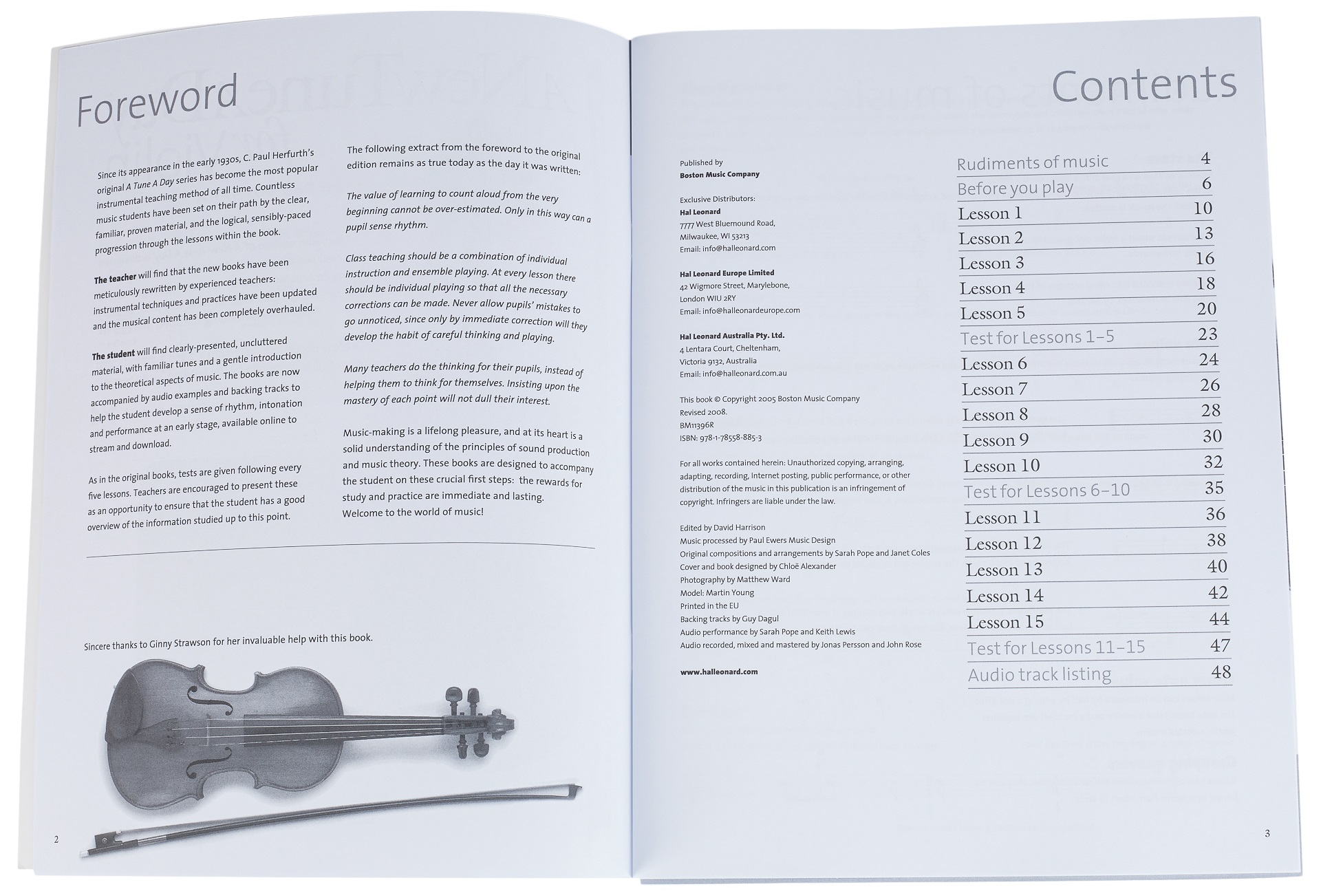 MS A New Tune A Day: Violin Book 1 (obrázek 3)