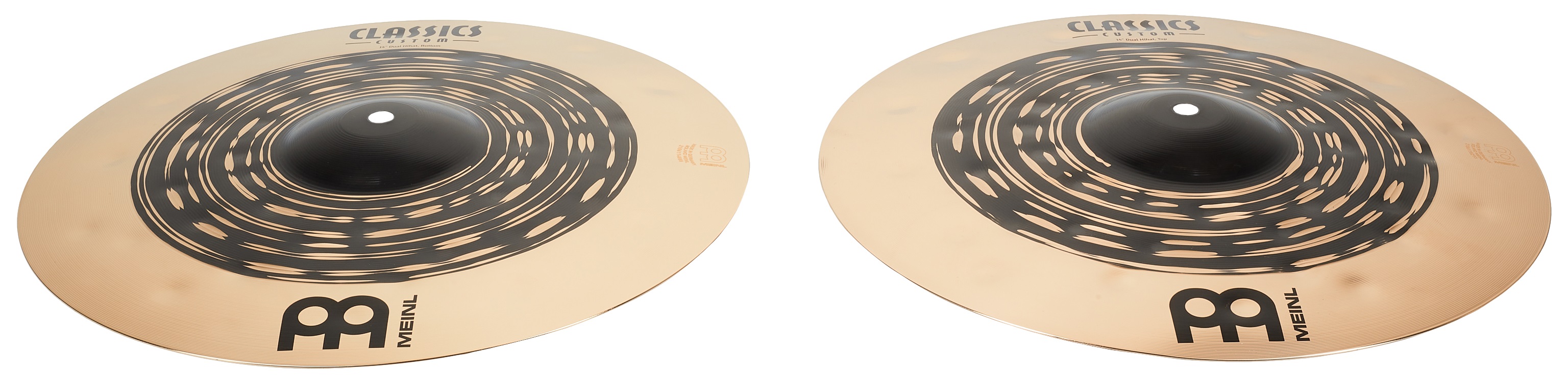 Meinl 14" Classics Custom Dual Hihat (obrázek 3)