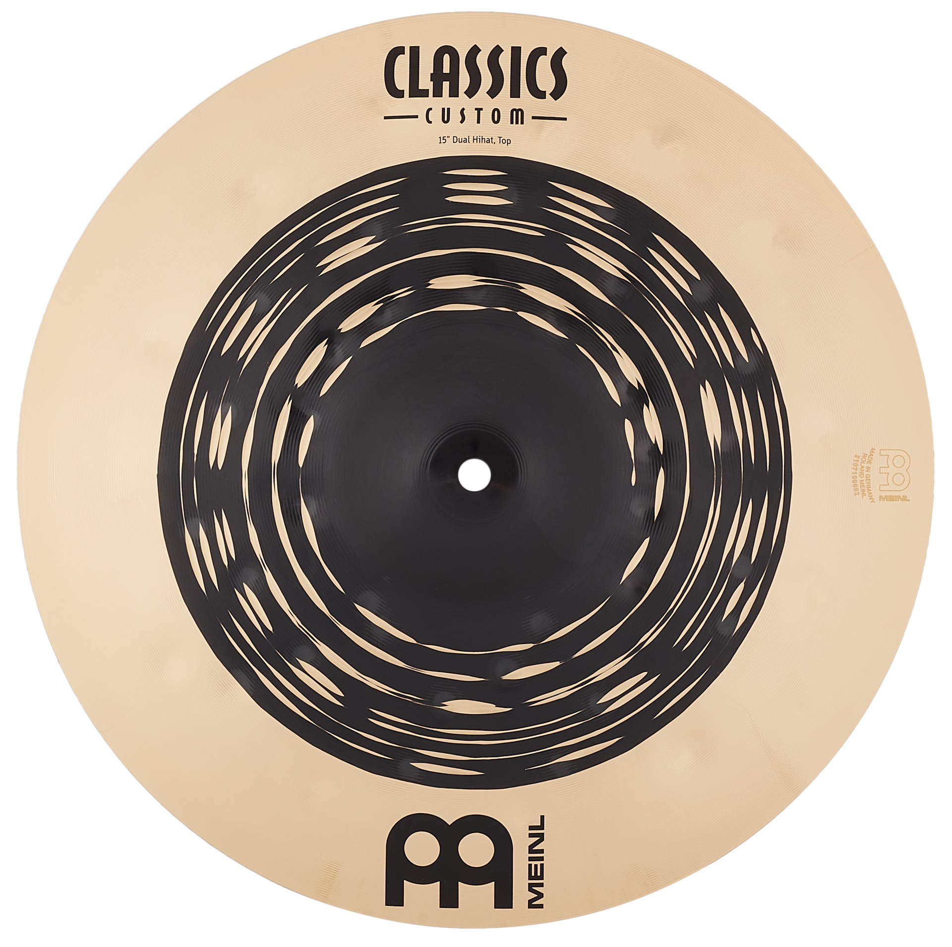 Meinl 15" Classics Custom Dual Hihat (obrázek 4)