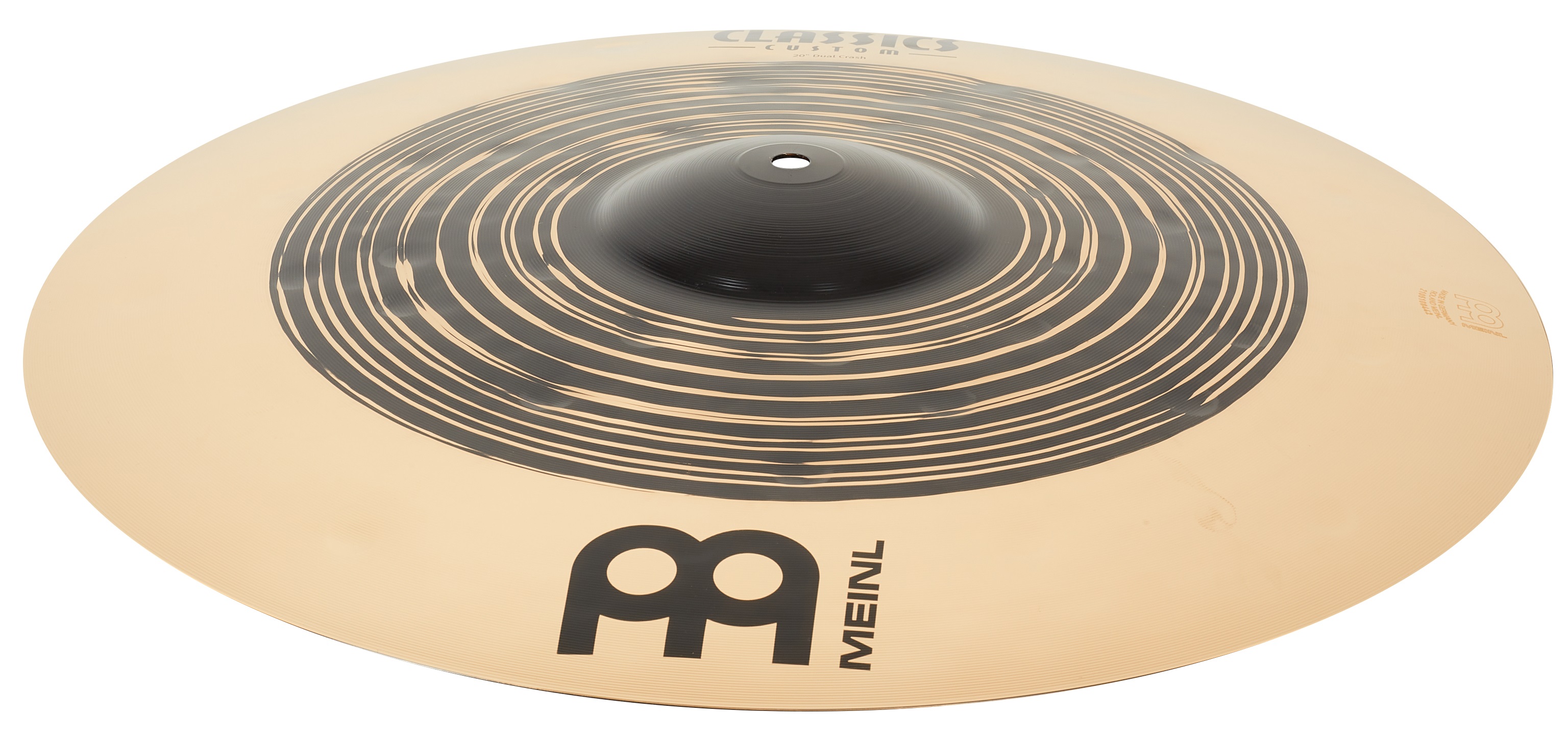 Meinl 20" Classics Custom Dual Crash (obrázek 3)