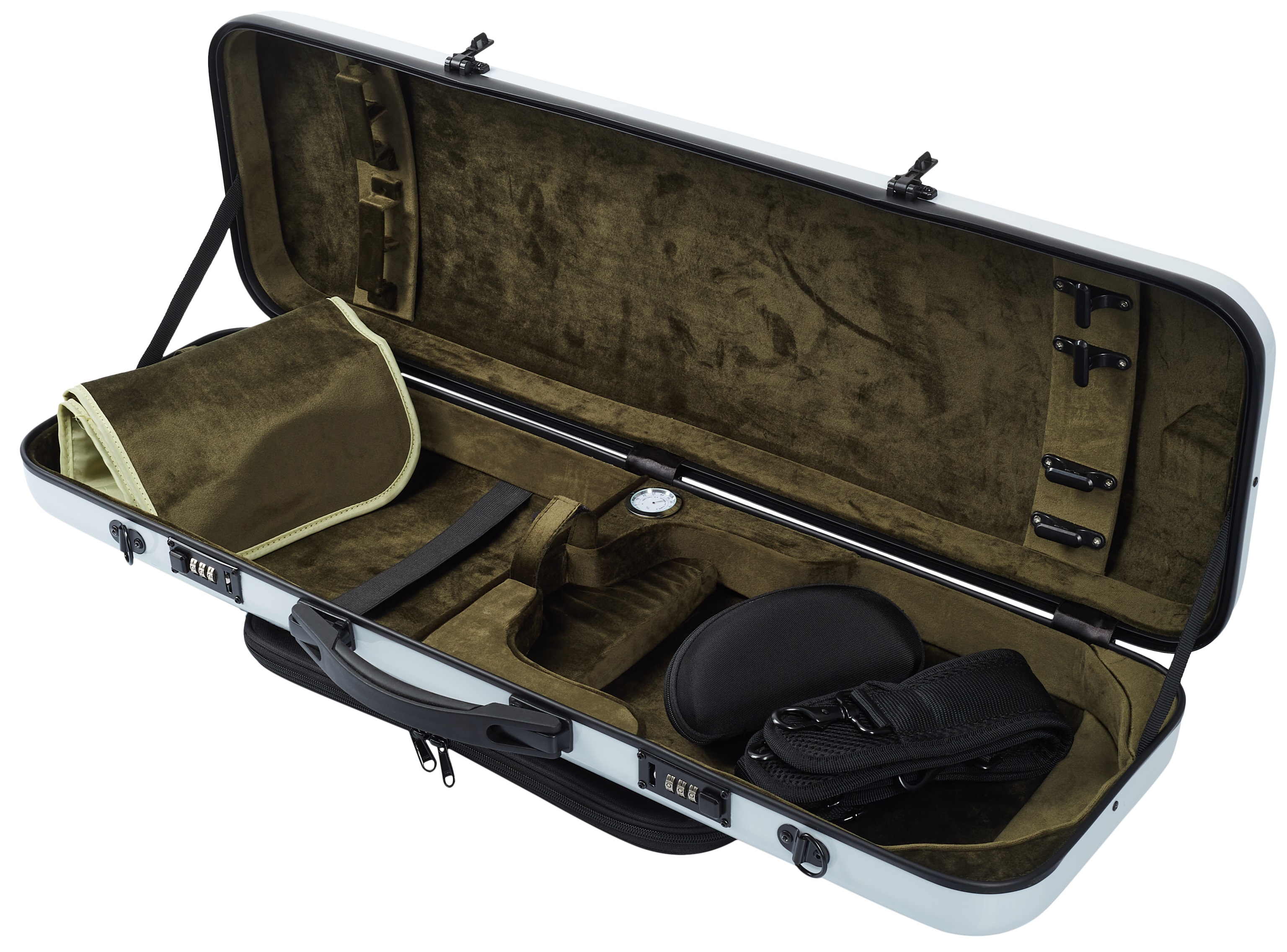 Pierre Marin Violin PC Oblong Case 4/4 White (obrázek 4)