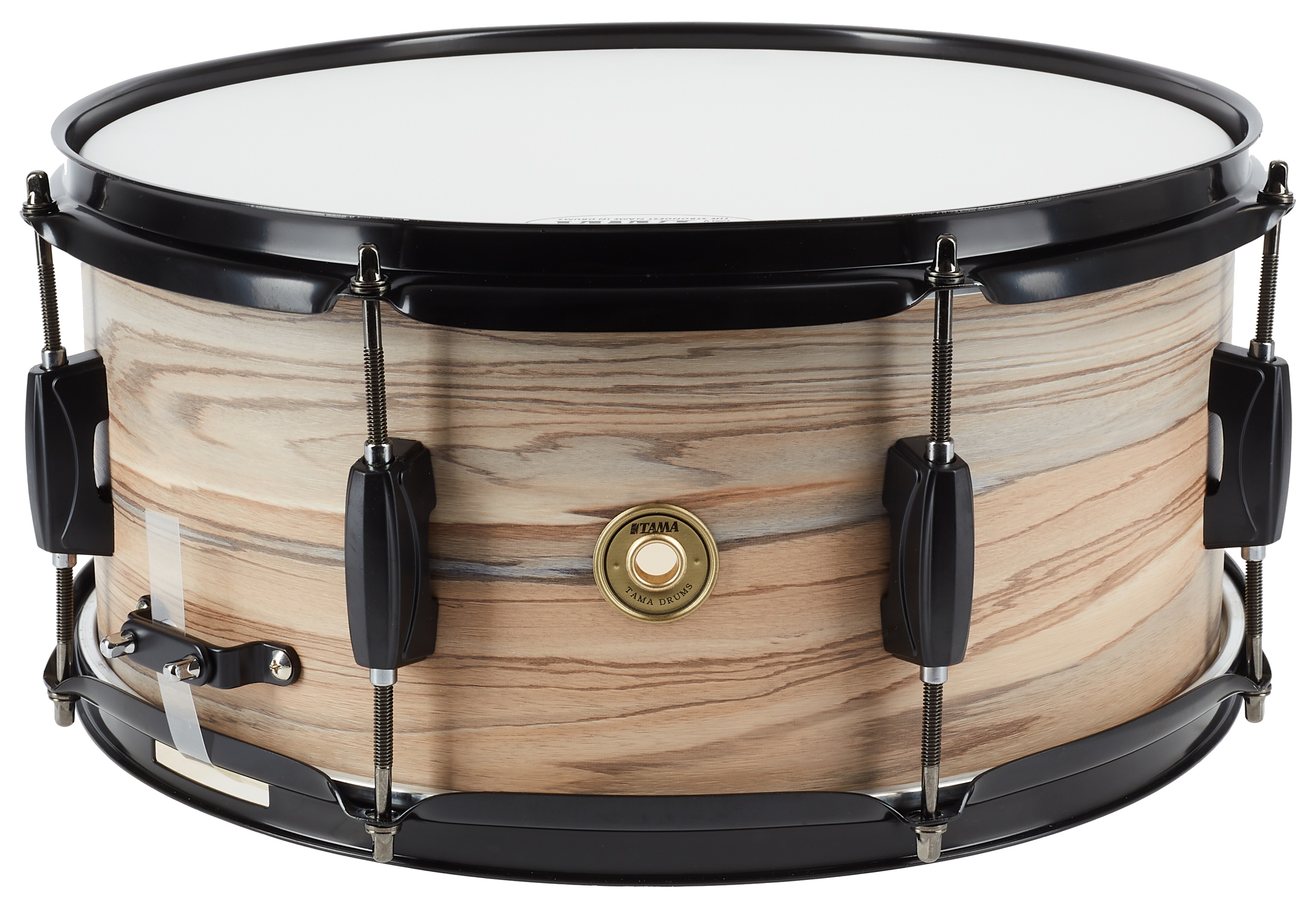 Tama 14" x 6,5" Woodworks Natural Zebrawood Wrap Snare Drum