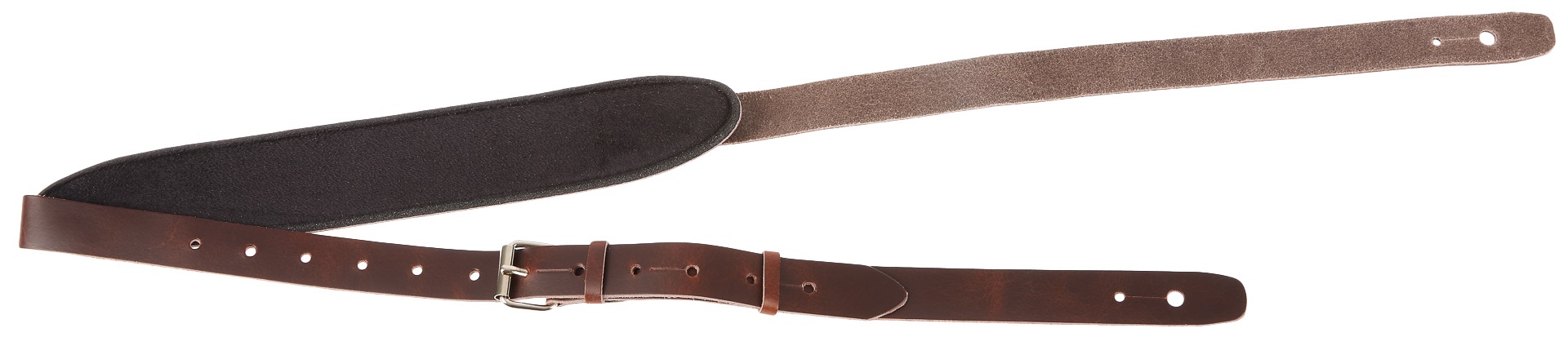 Flight S58 Brown Leather Ukulele Strap (obrázek 3)