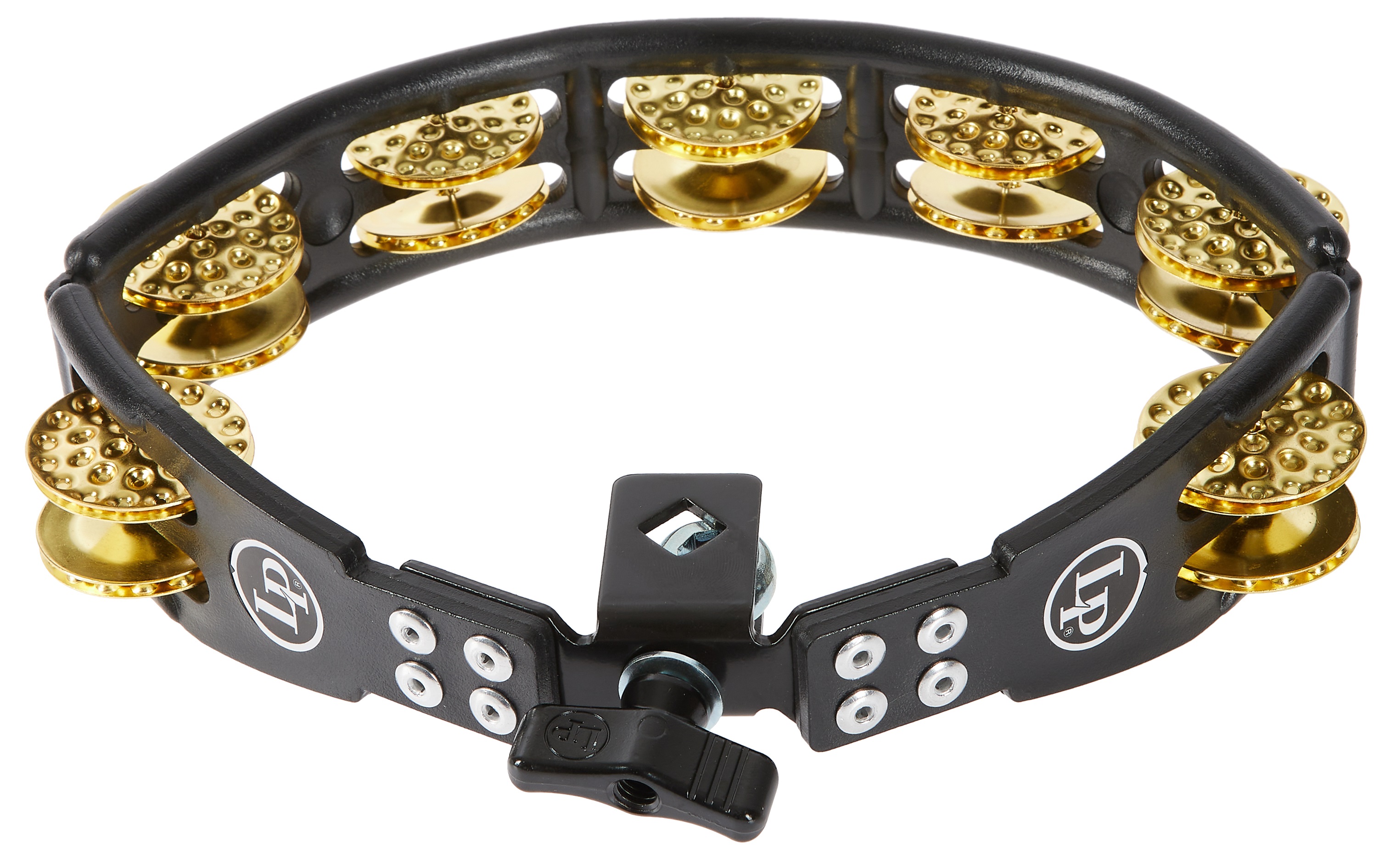 Latin Percussion Cyclops Tambourine Dimpled Brass Jingle (obrázek 4)