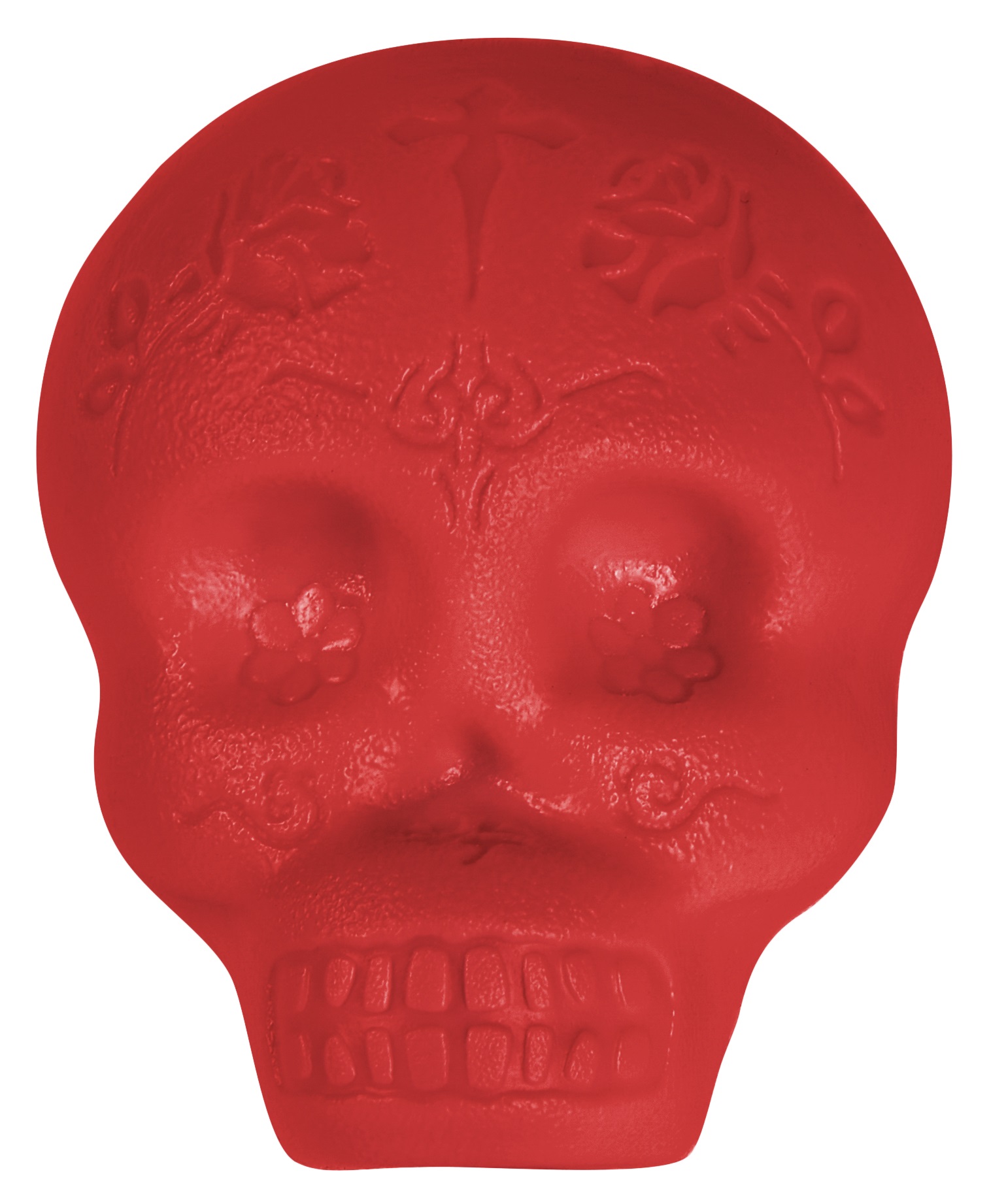 Levně Latin Percussion Sugar Skull Shaker Red