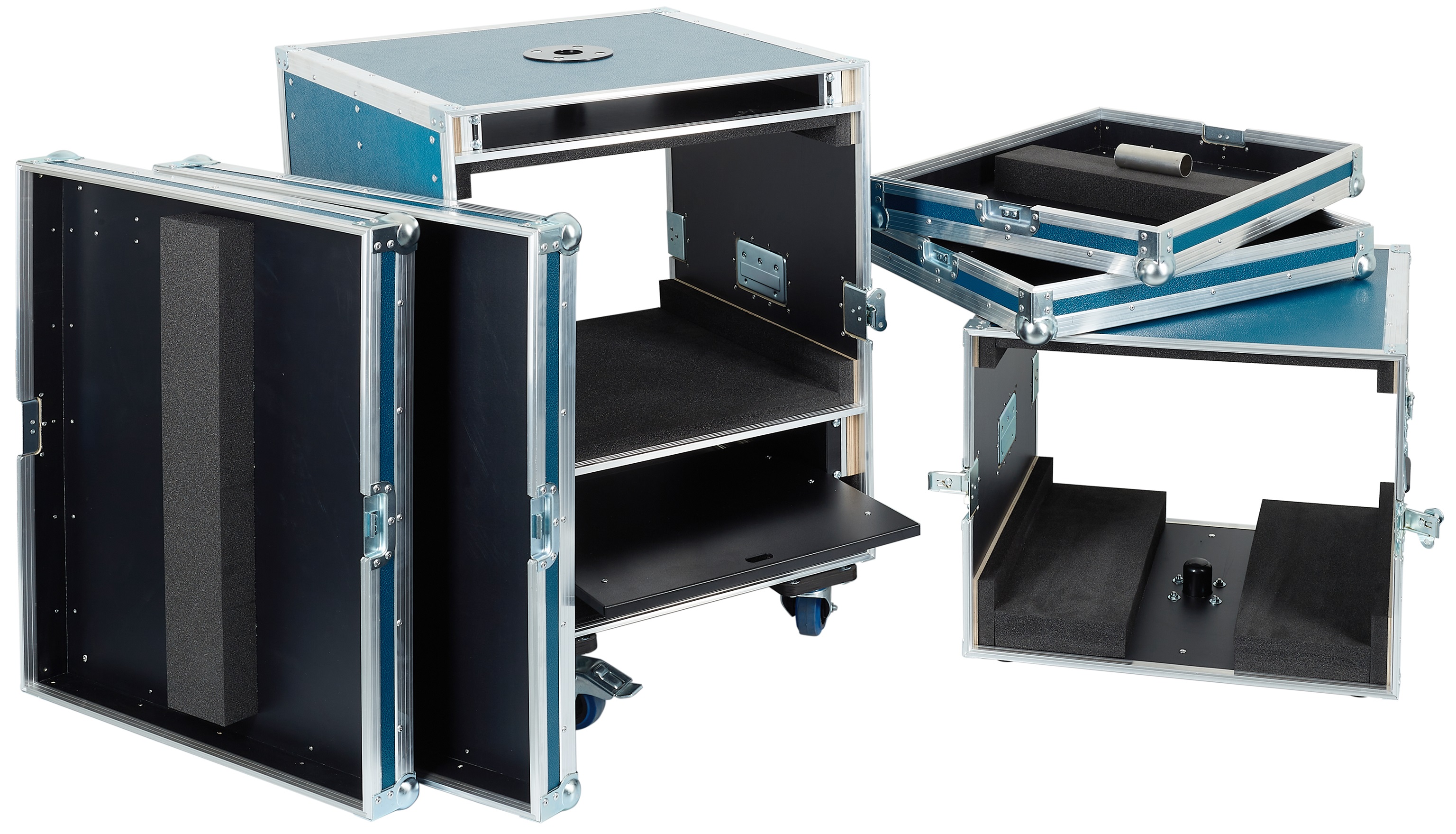 Razzor Cases Otočný case pro 2x Aguilar SL112 + rack (obrázek 4)