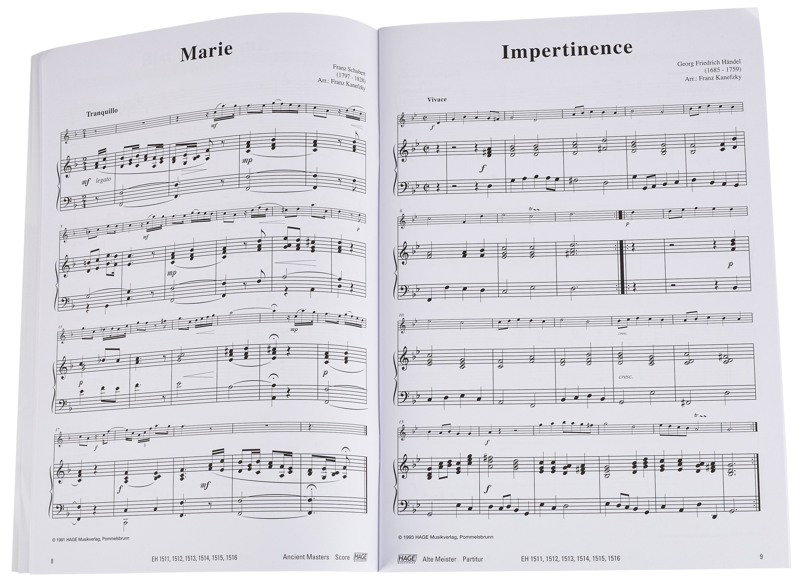 MS Ancient masters for flute and piano/organ (obrázek 4)