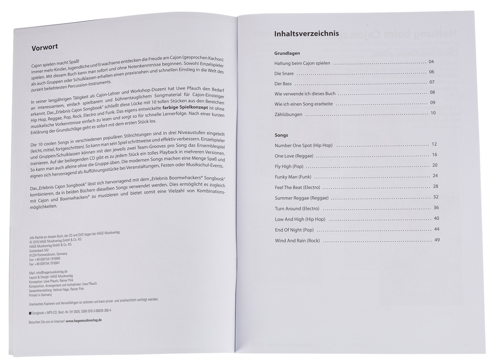 MS Erlebnis Cajon Songbook (obrázek 3)