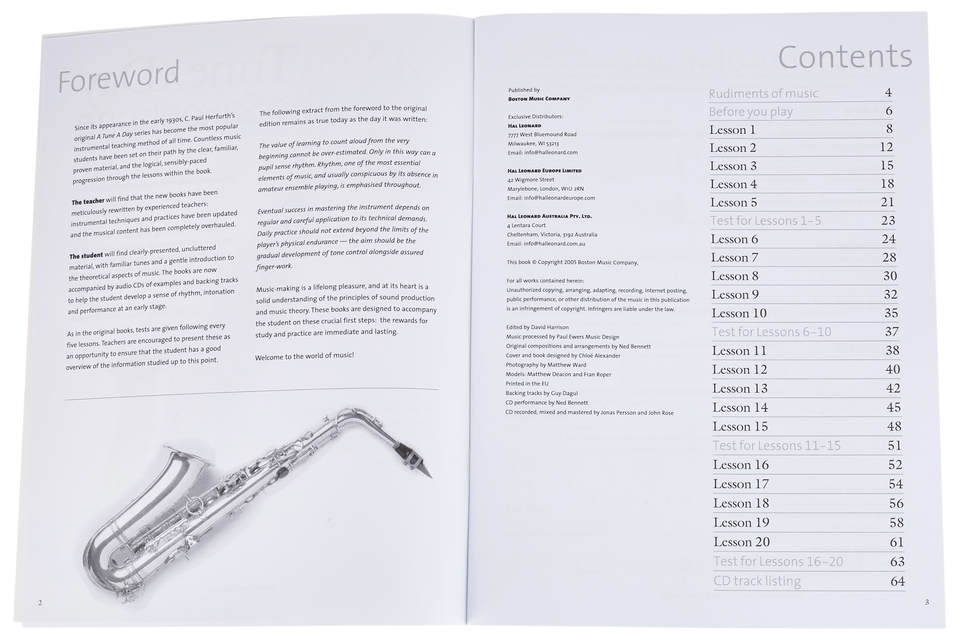 MS A New Tune a Day: Alto Saxophone - Book 1 (obrázek 3)