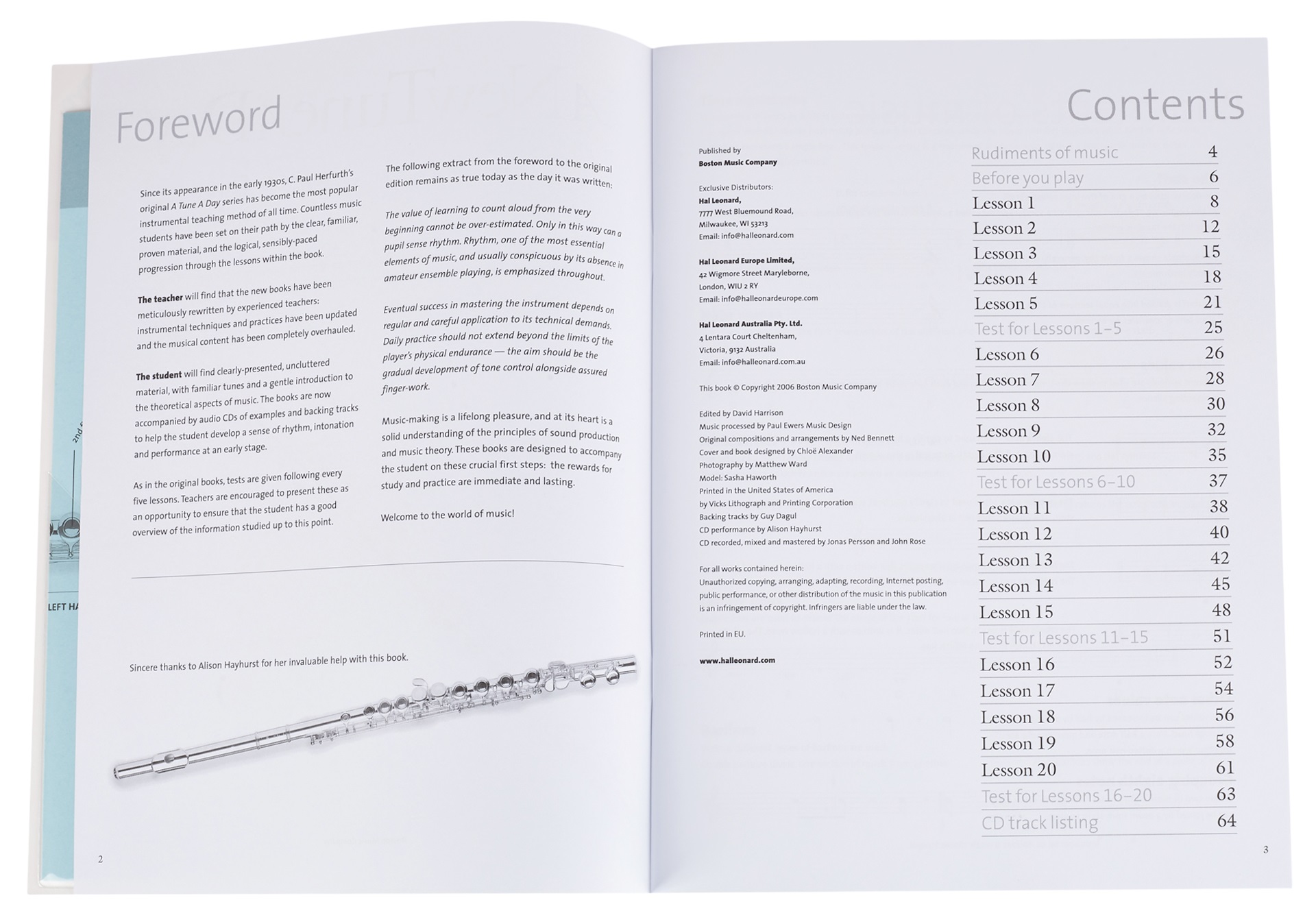 MS A New Tune a Day: Flute - Book 1 (obrázek 3)